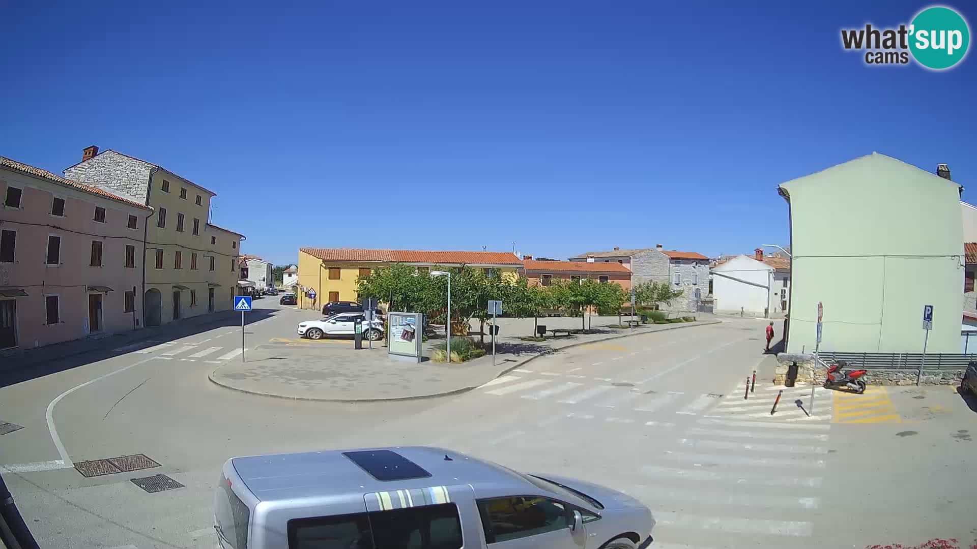 Bale, webcam de la plaza La Musa – Istria – Croacia