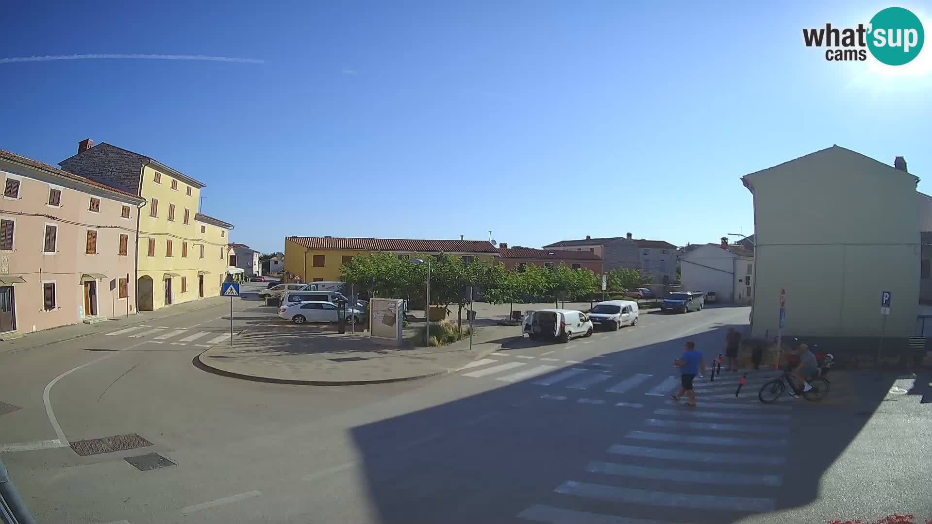 Bale Trg La Musa webcam – Istria – Croatia
