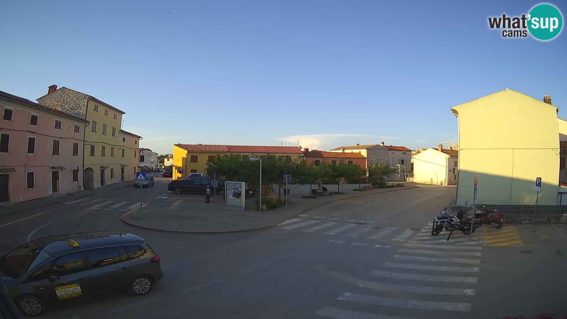 Bale Trg La Musa webcam – Istria – Croatia