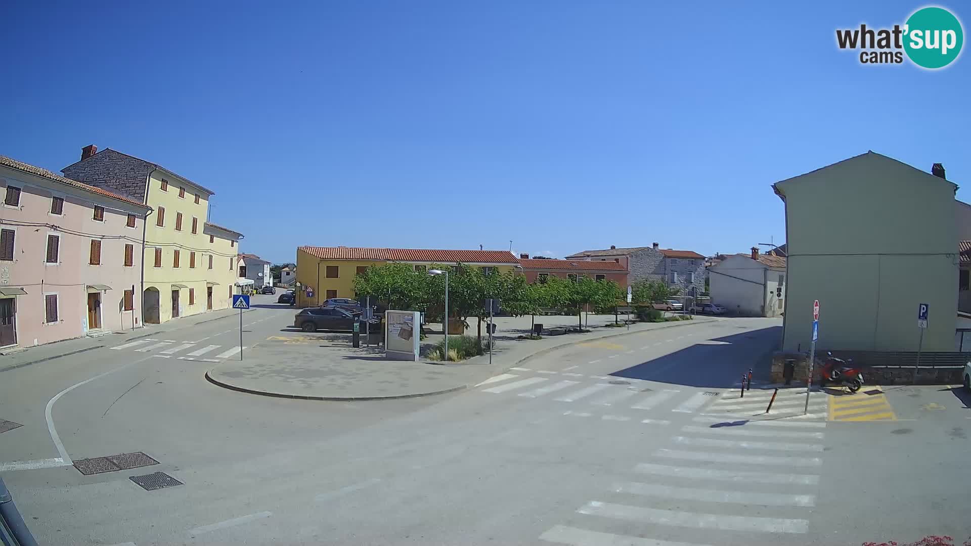 Bale Trg La Musa webcam – Istria – Croatia