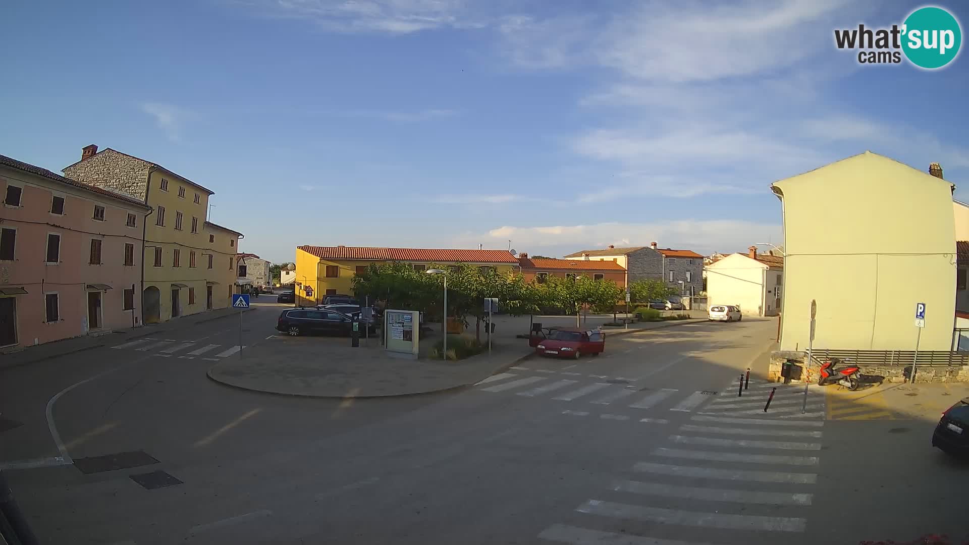 Bale, webcam de la plaza La Musa – Istria – Croacia