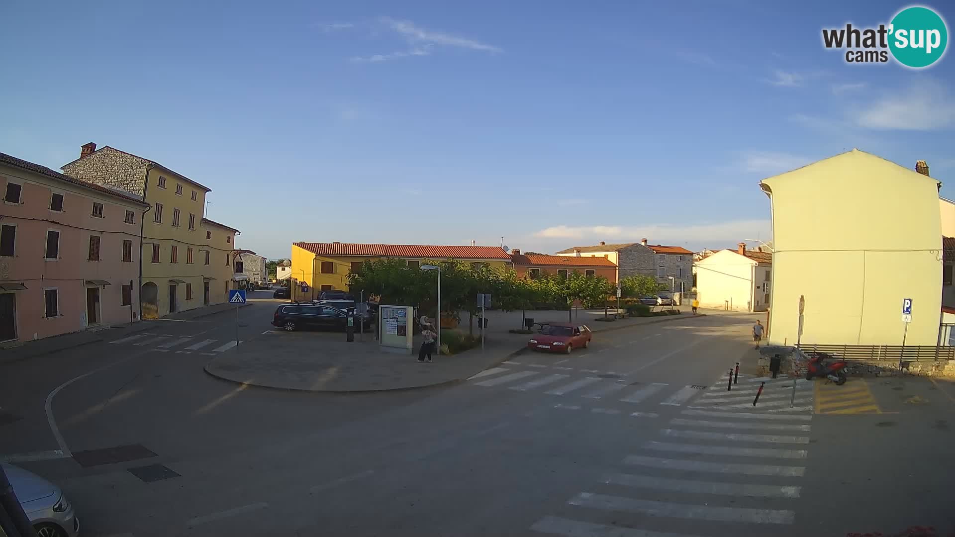 Bale Trg La Musa spletna kamera – Istra – Hrvaška