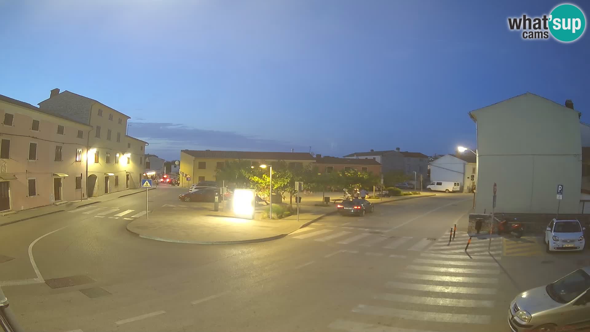 Bale, webcam de la plaza La Musa – Istria – Croacia