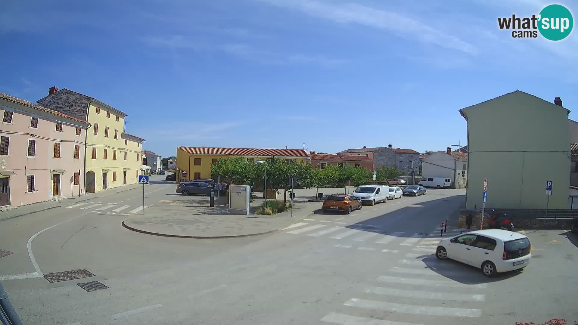 Bale, webcam de la plaza La Musa – Istria – Croacia