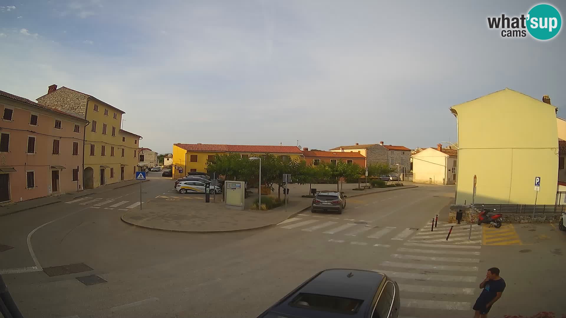 Bale, webcam de la plaza La Musa – Istria – Croacia
