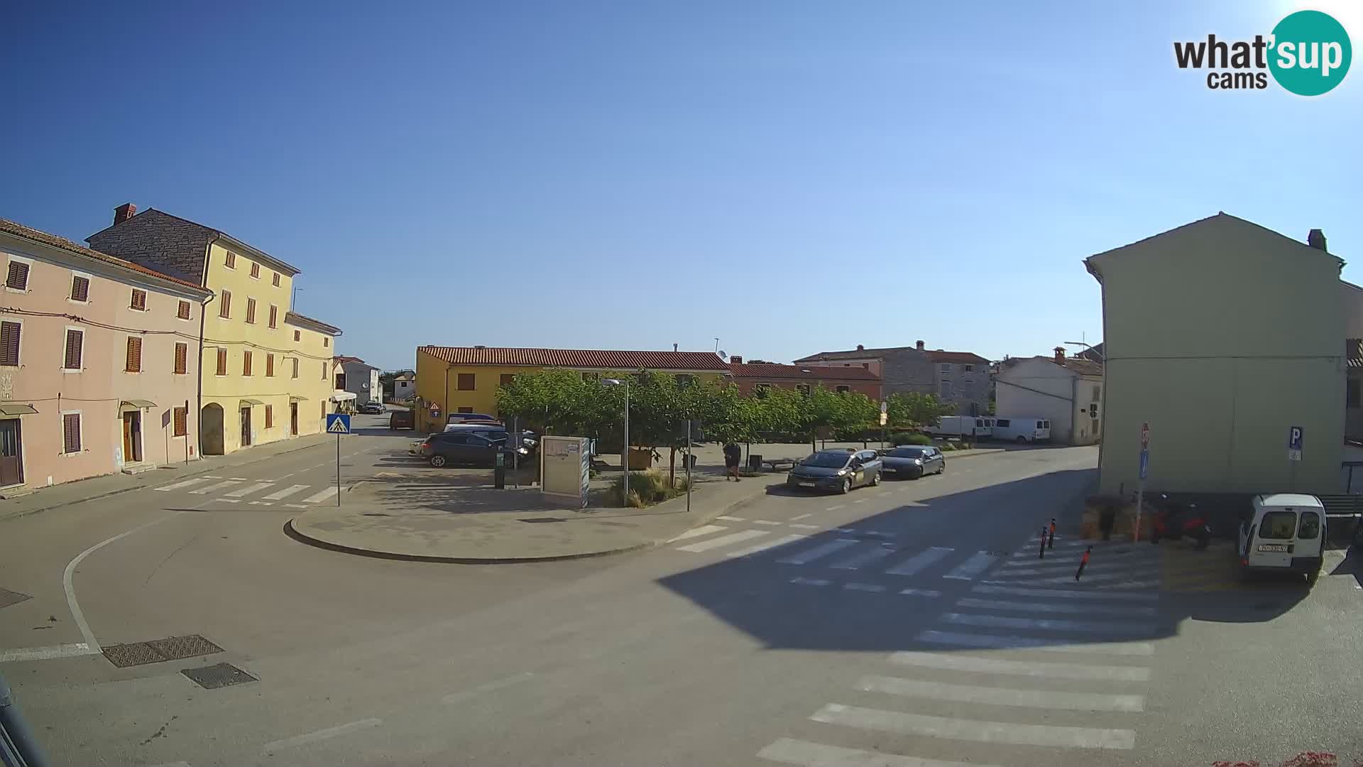 Bale Trg La Musa webcam – Istria – Croatia