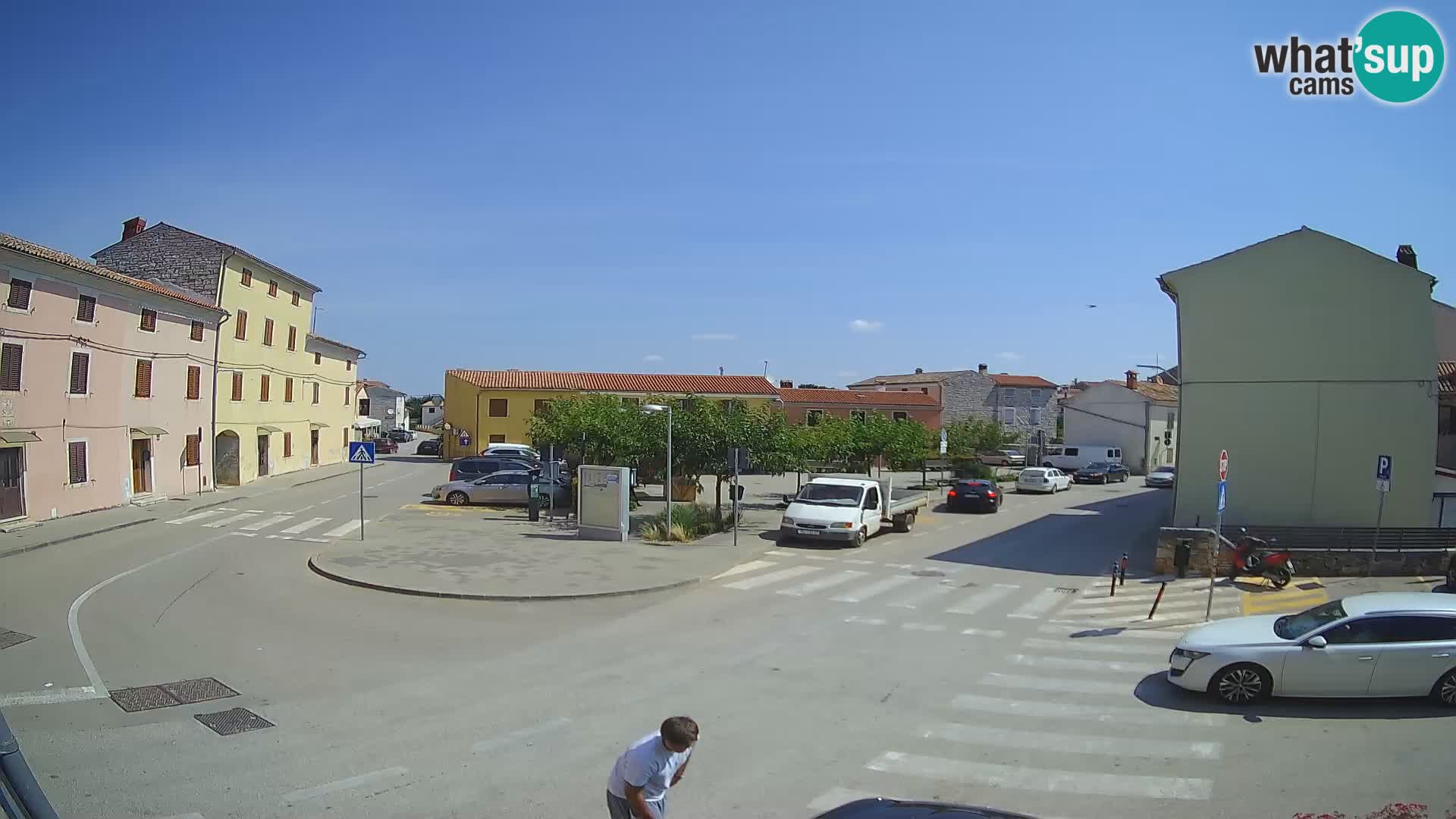 Bale Trg La Musa spletna kamera – Istra – Hrvaška
