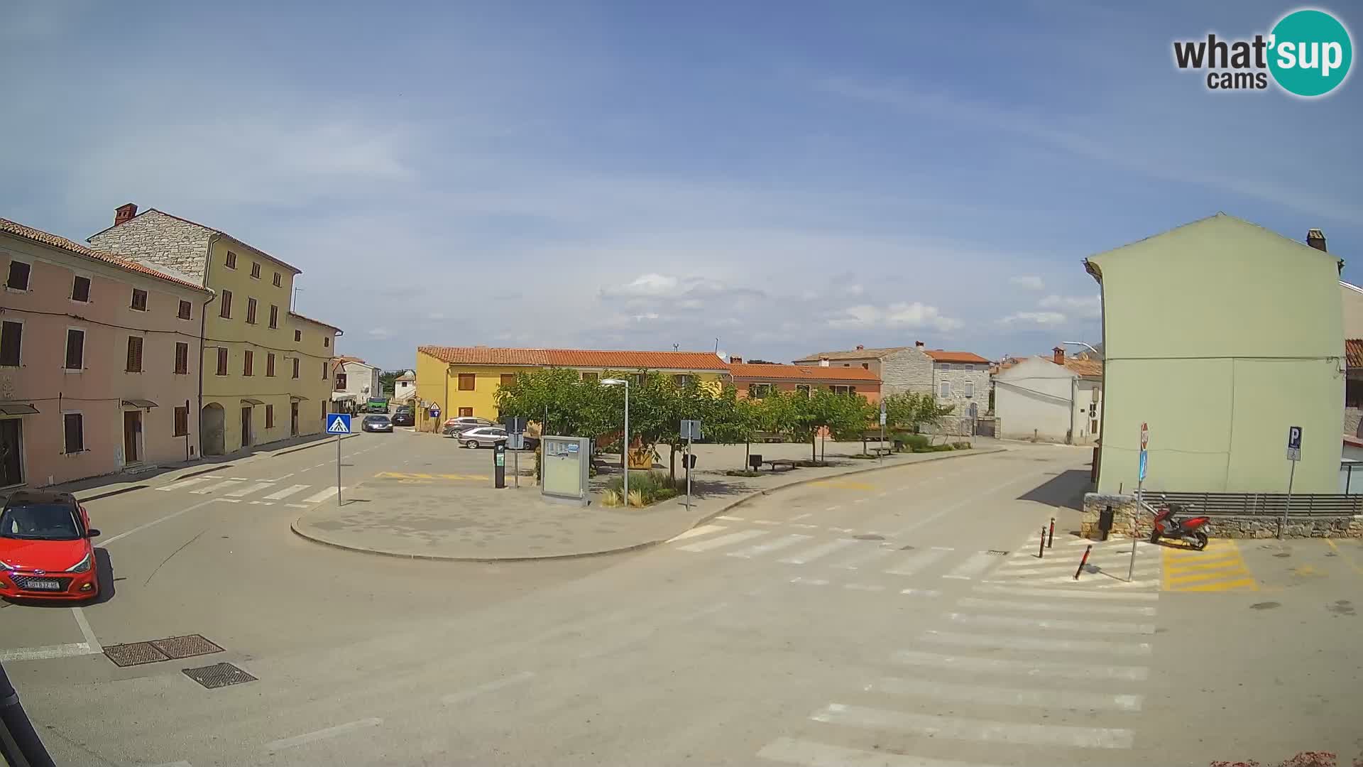 Bale Trg La Musa spletna kamera – Istra – Hrvaška