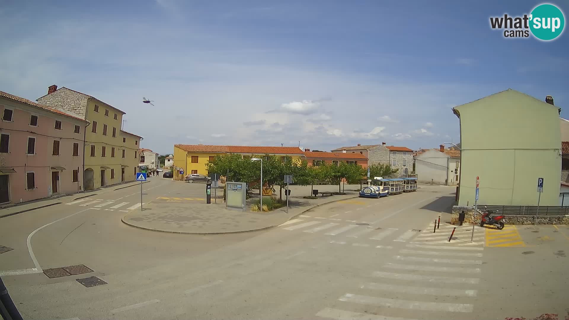 Bale, webcam de la plaza La Musa – Istria – Croacia