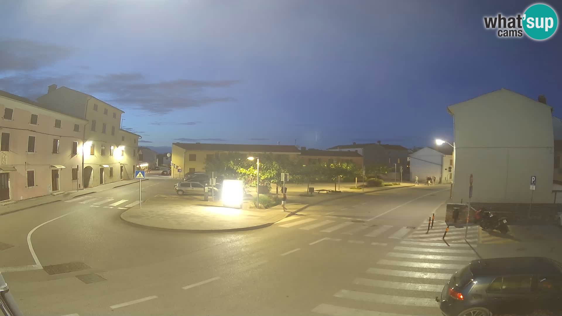 Bale Trg La Musa spletna kamera – Istra – Hrvaška