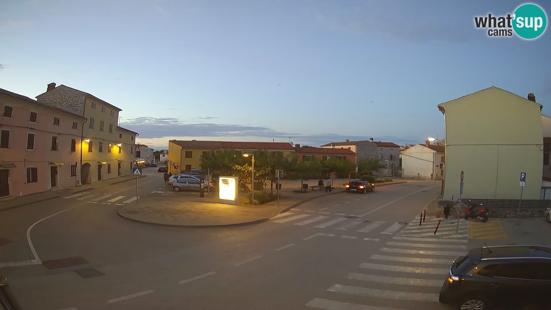 Bale Trg La Musa webcam – Istria – Croatia