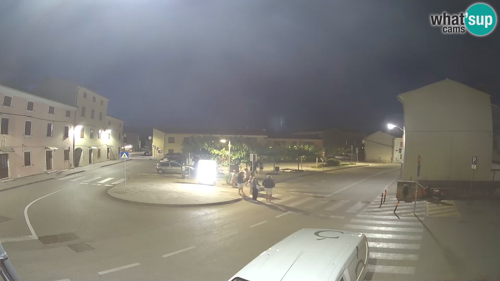 Bale Trg La Musa webcam – Istria – Croatia