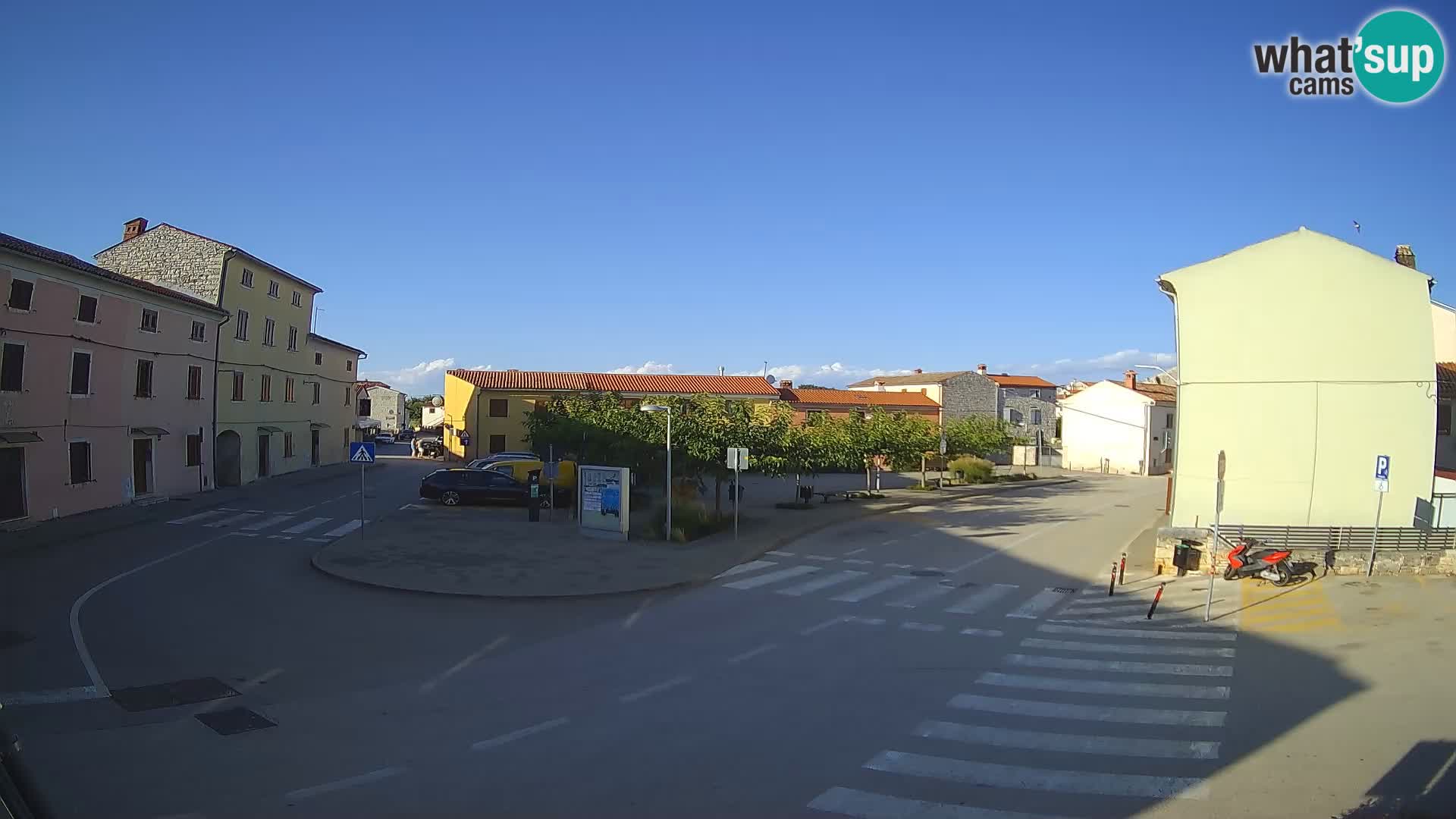 Bale Trg La Musa webcam – Istria – Croatia