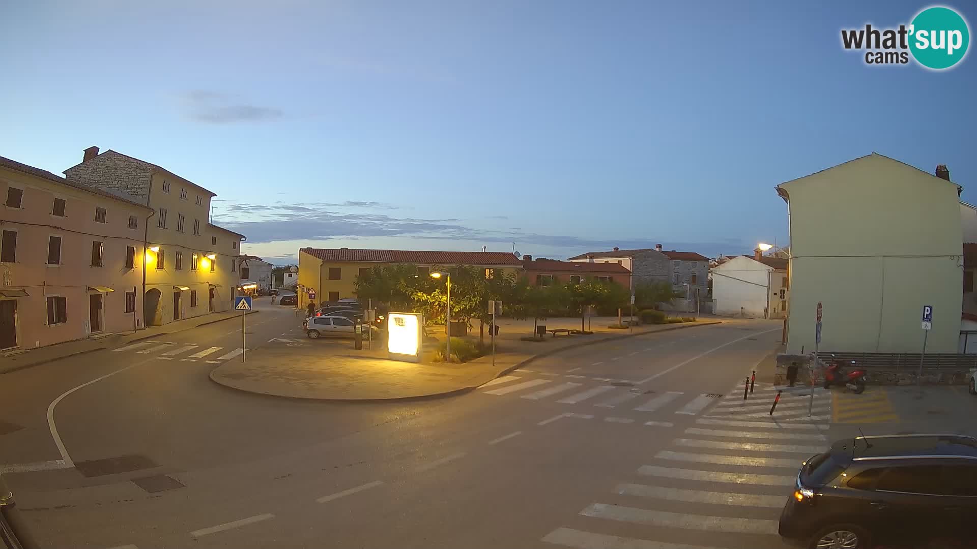 Bale Trg La Musa webcam – Istria – Croatia