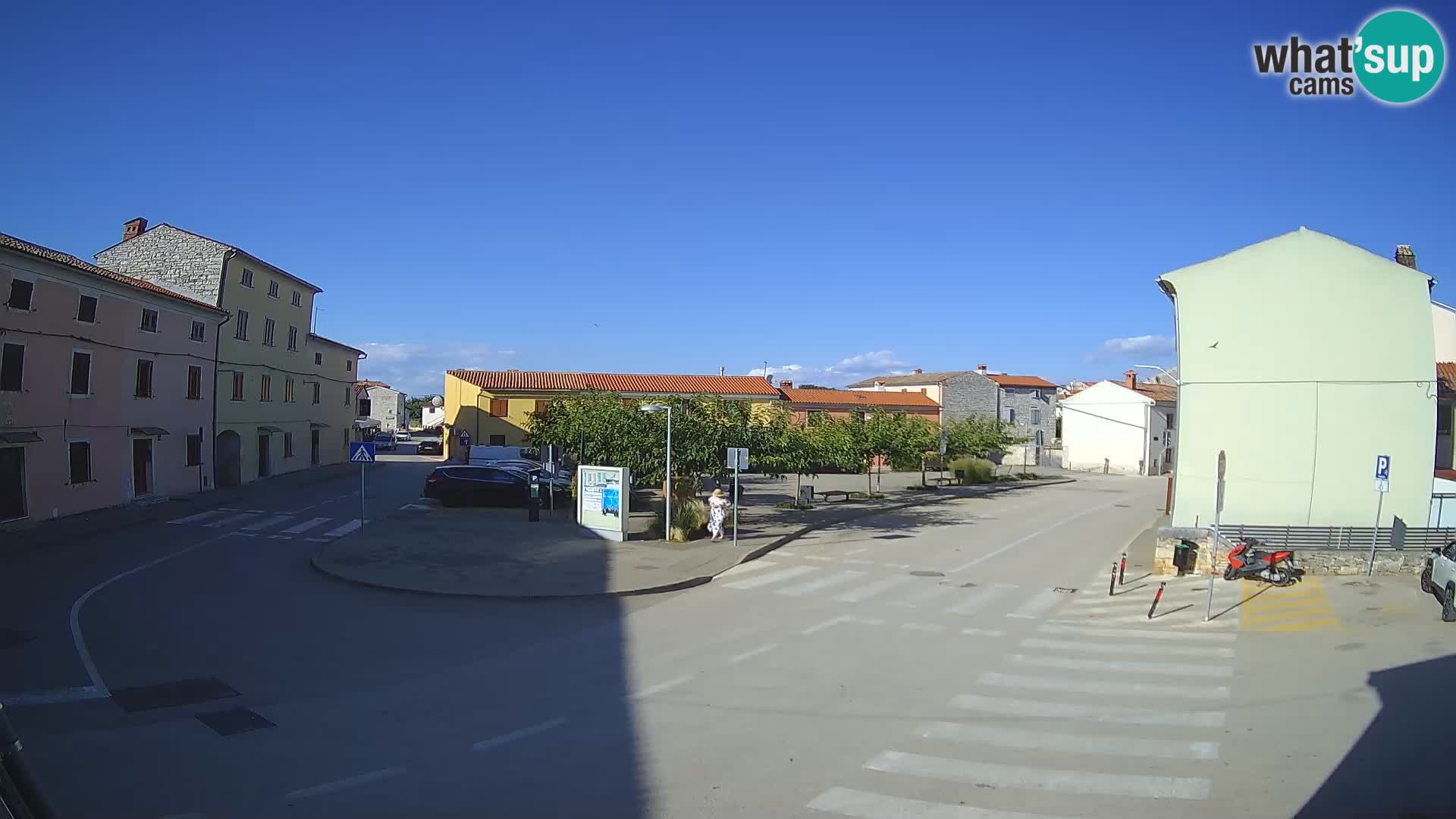 Bale Trg La Musa webcam – Istria – Croatia