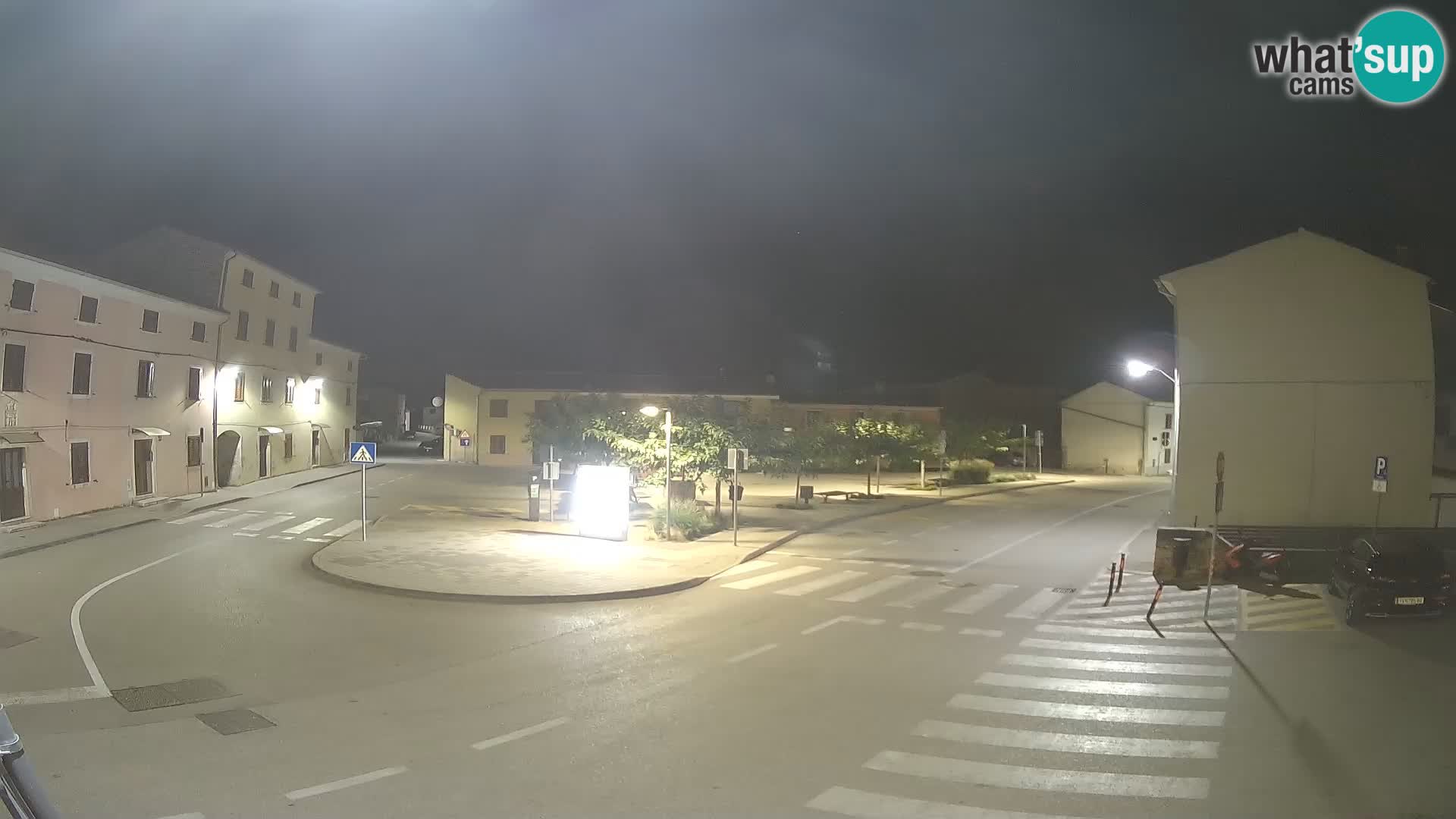 Bale, webcam de la plaza La Musa – Istria – Croacia