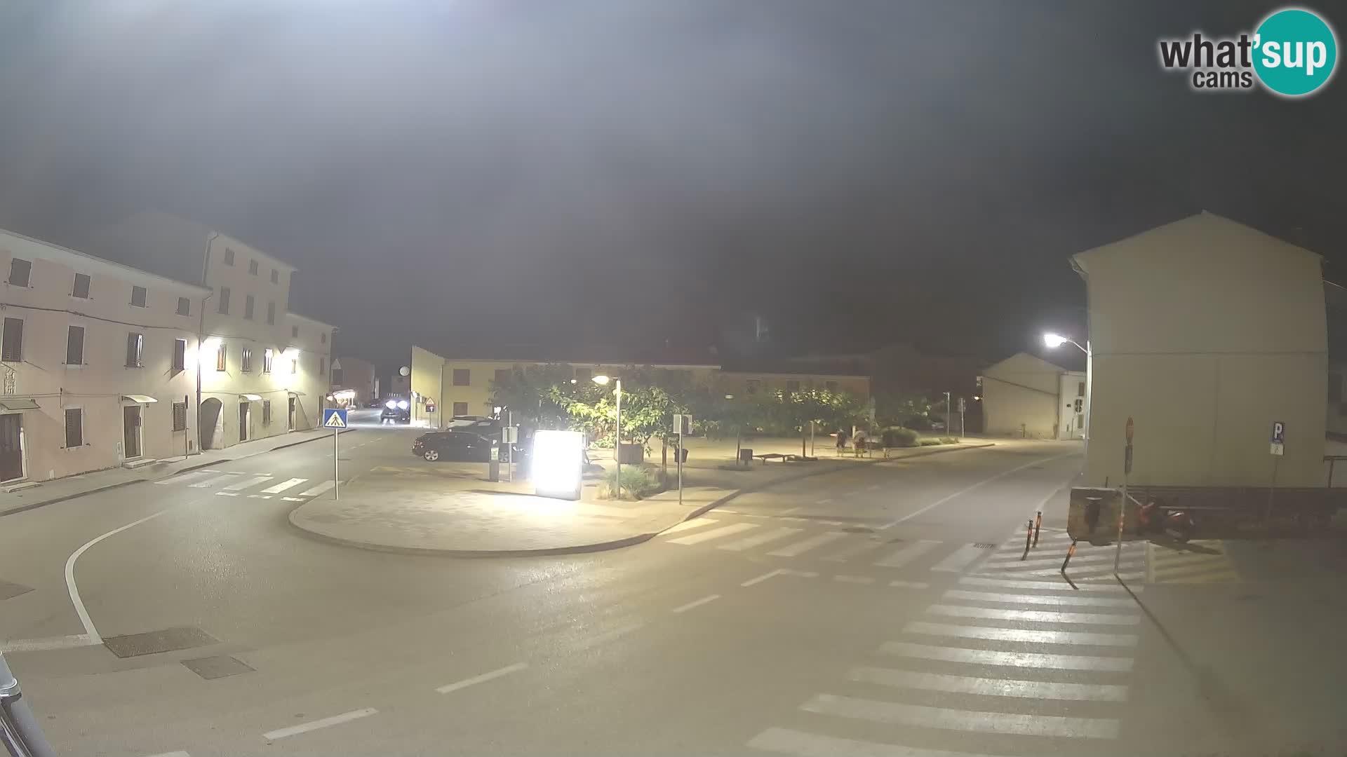 Bale, webcam de la place La Musa – Istrie – Croatie