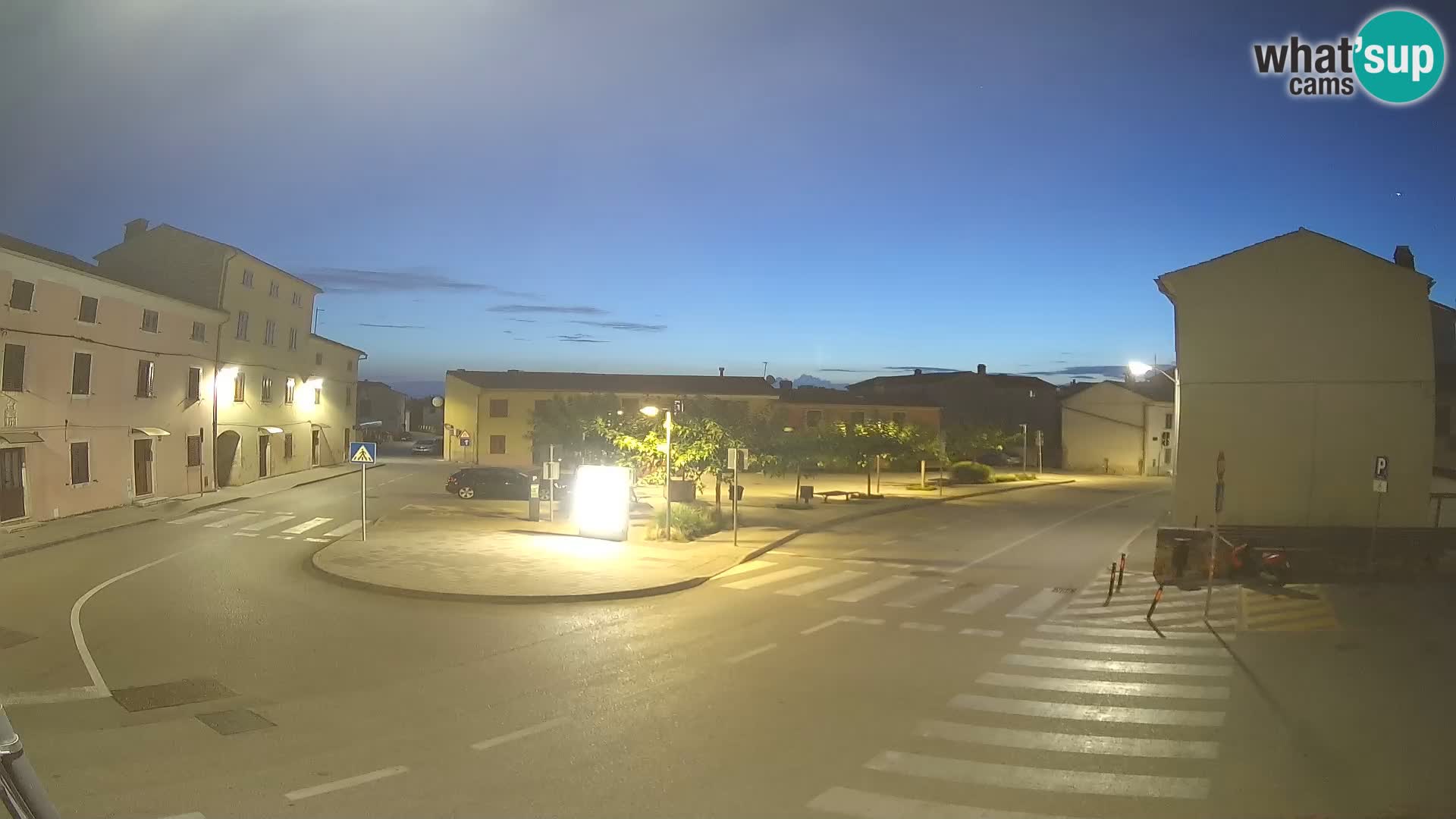 Bale Trg La Musa webcam – Istria – Croatia