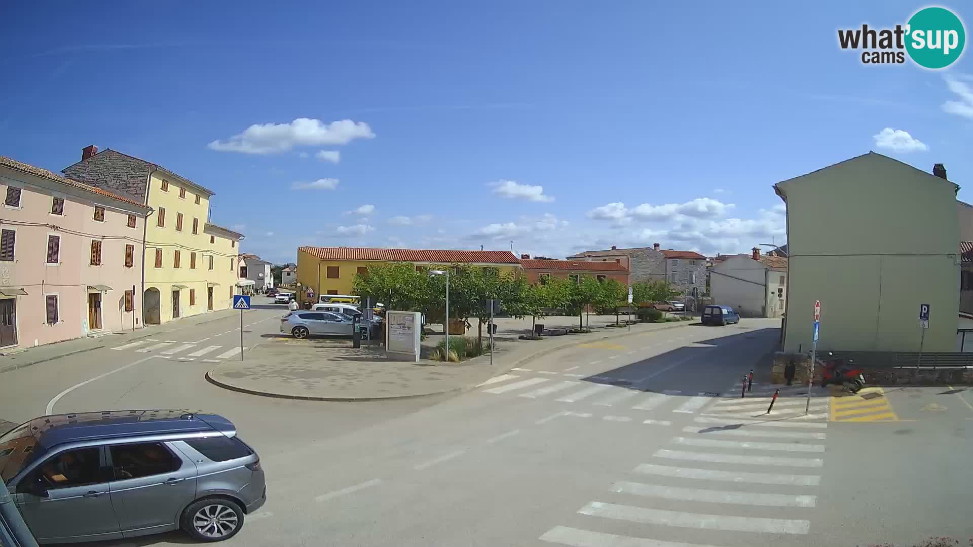 Bale, webcam de la plaza La Musa – Istria – Croacia