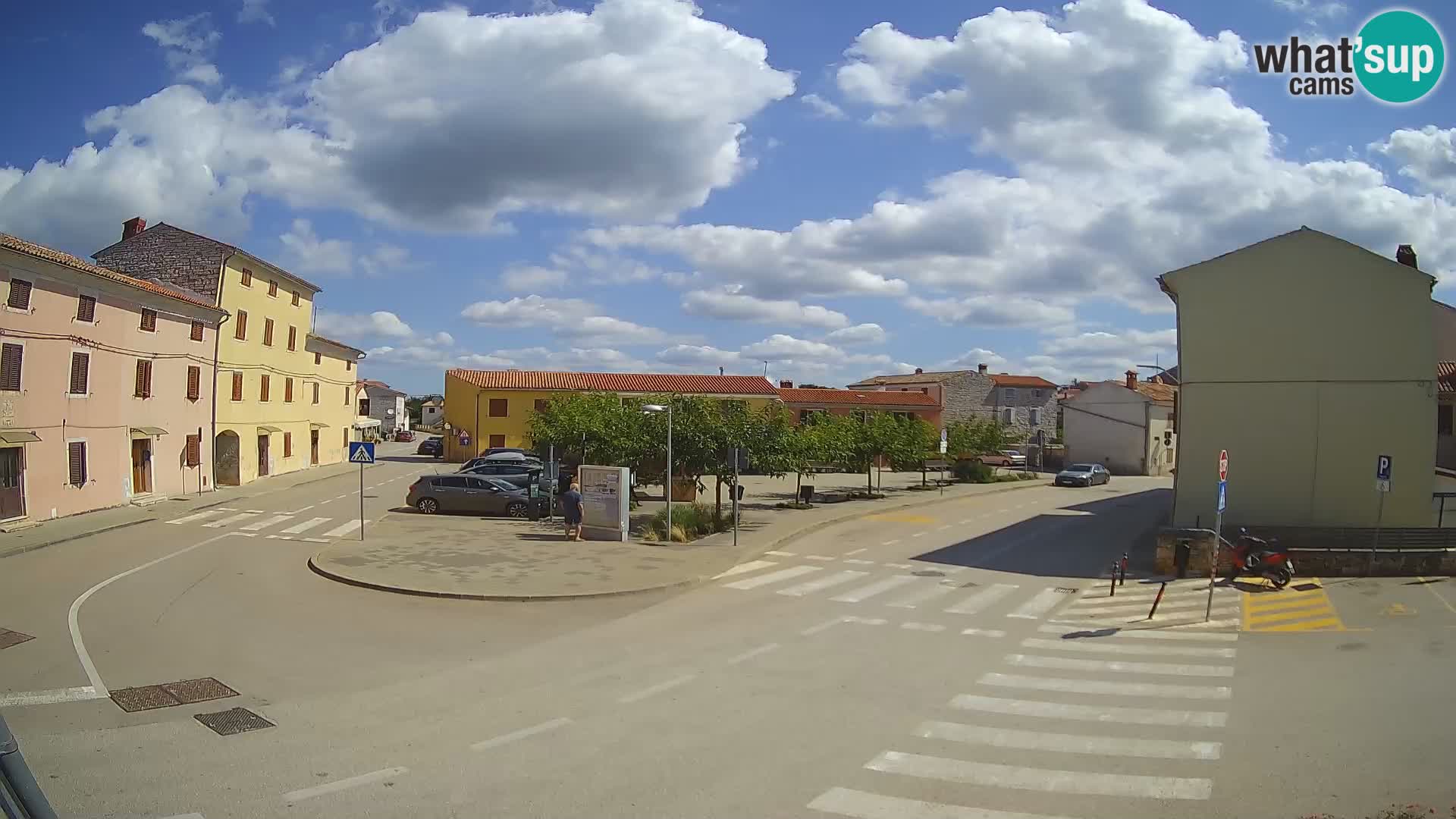 Bale, webcam de la plaza La Musa – Istria – Croacia