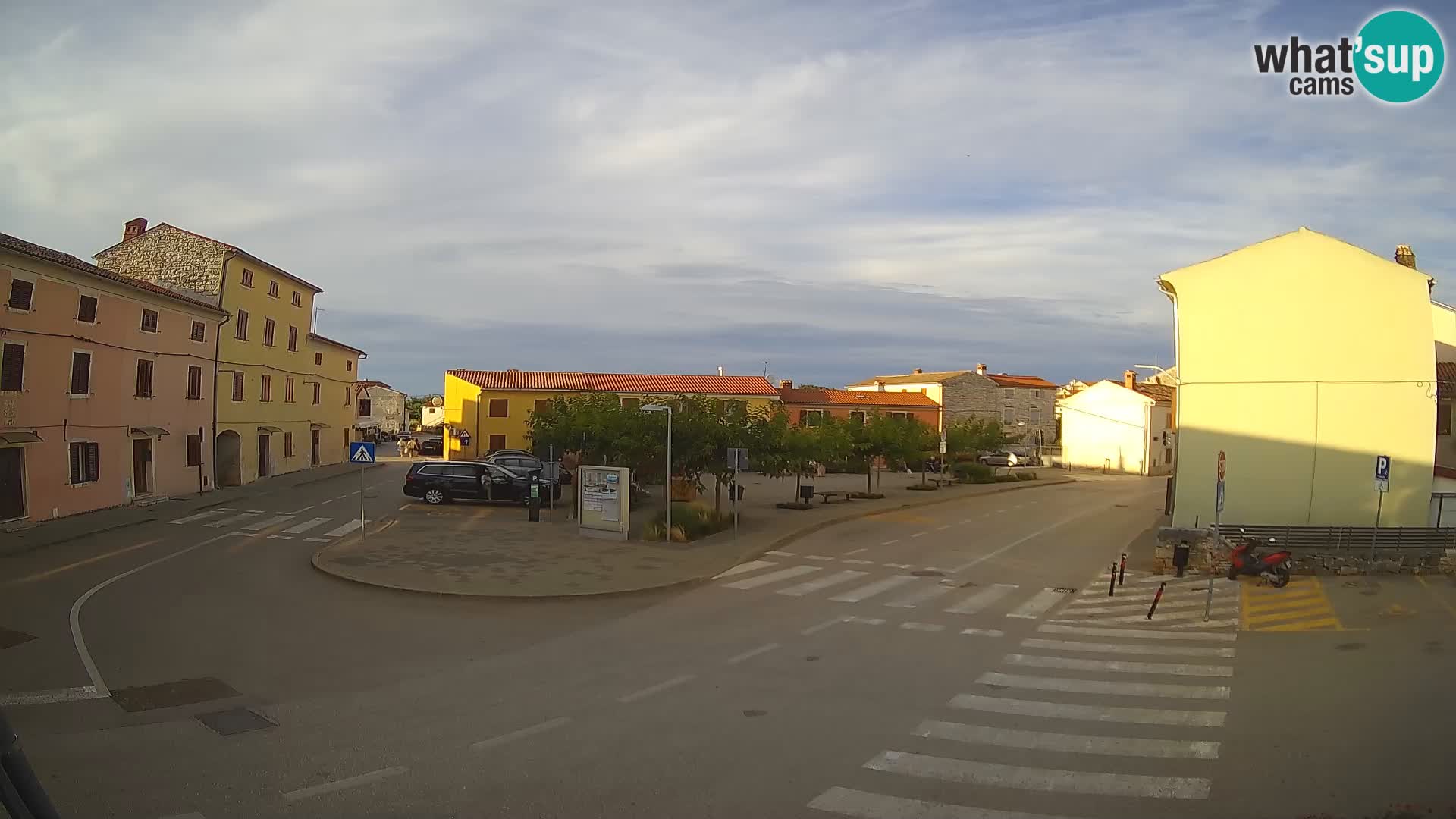 Bale Trg La Musa web kamera – Istra