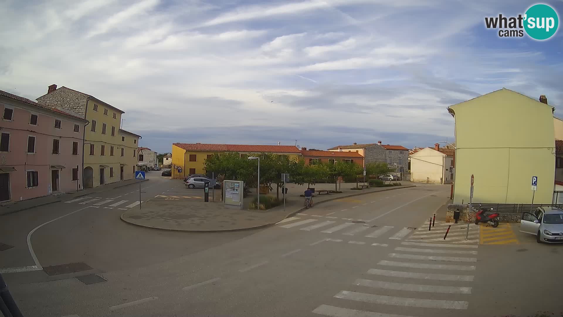 Bale, webcam de la plaza La Musa – Istria – Croacia