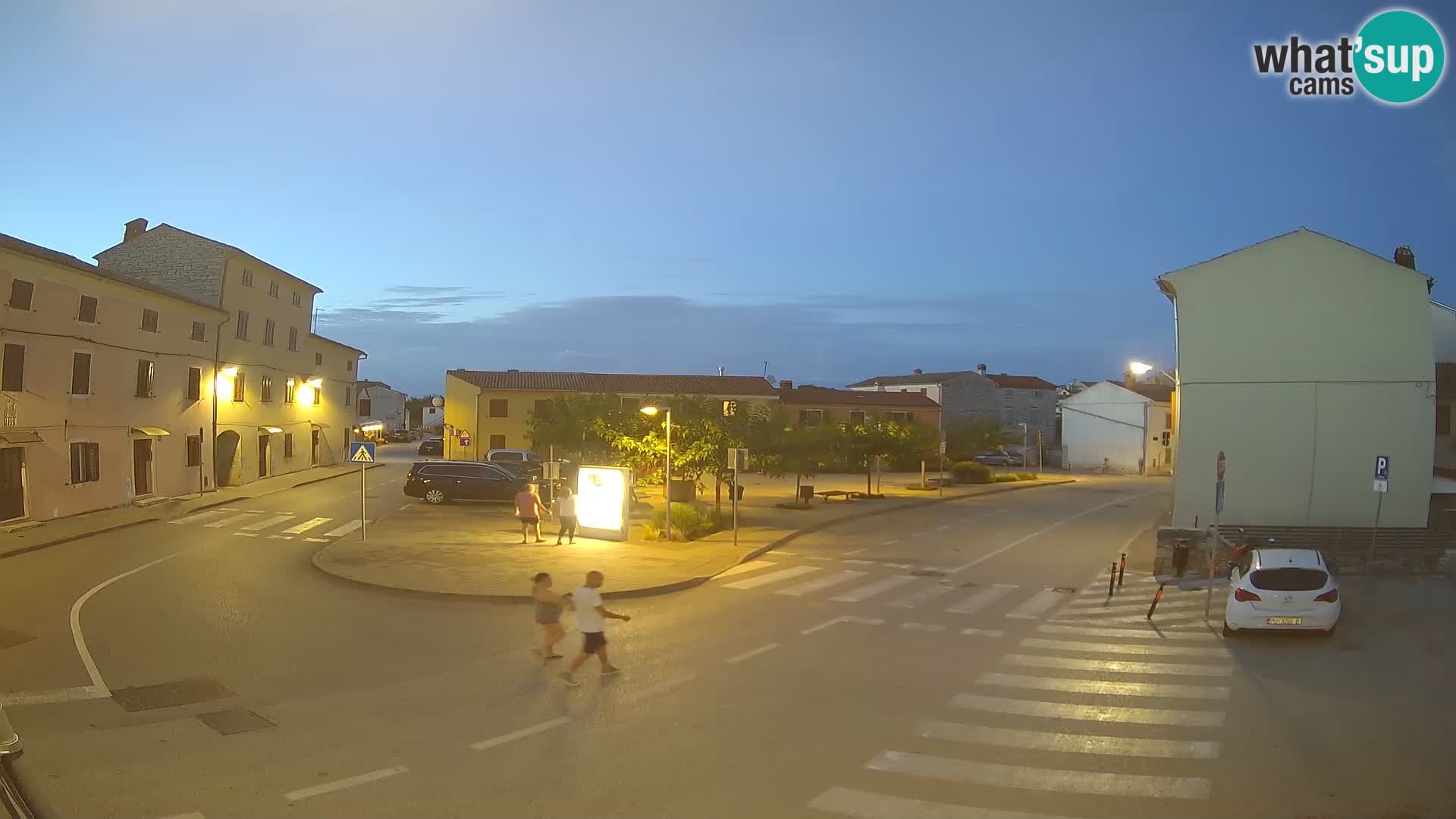 Bale Trg La Musa webcam – Istria – Croatia