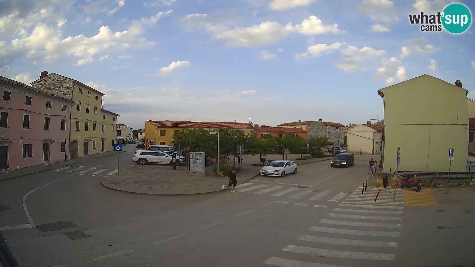 Bale Trg La Musa spletna kamera – Istra – Hrvaška