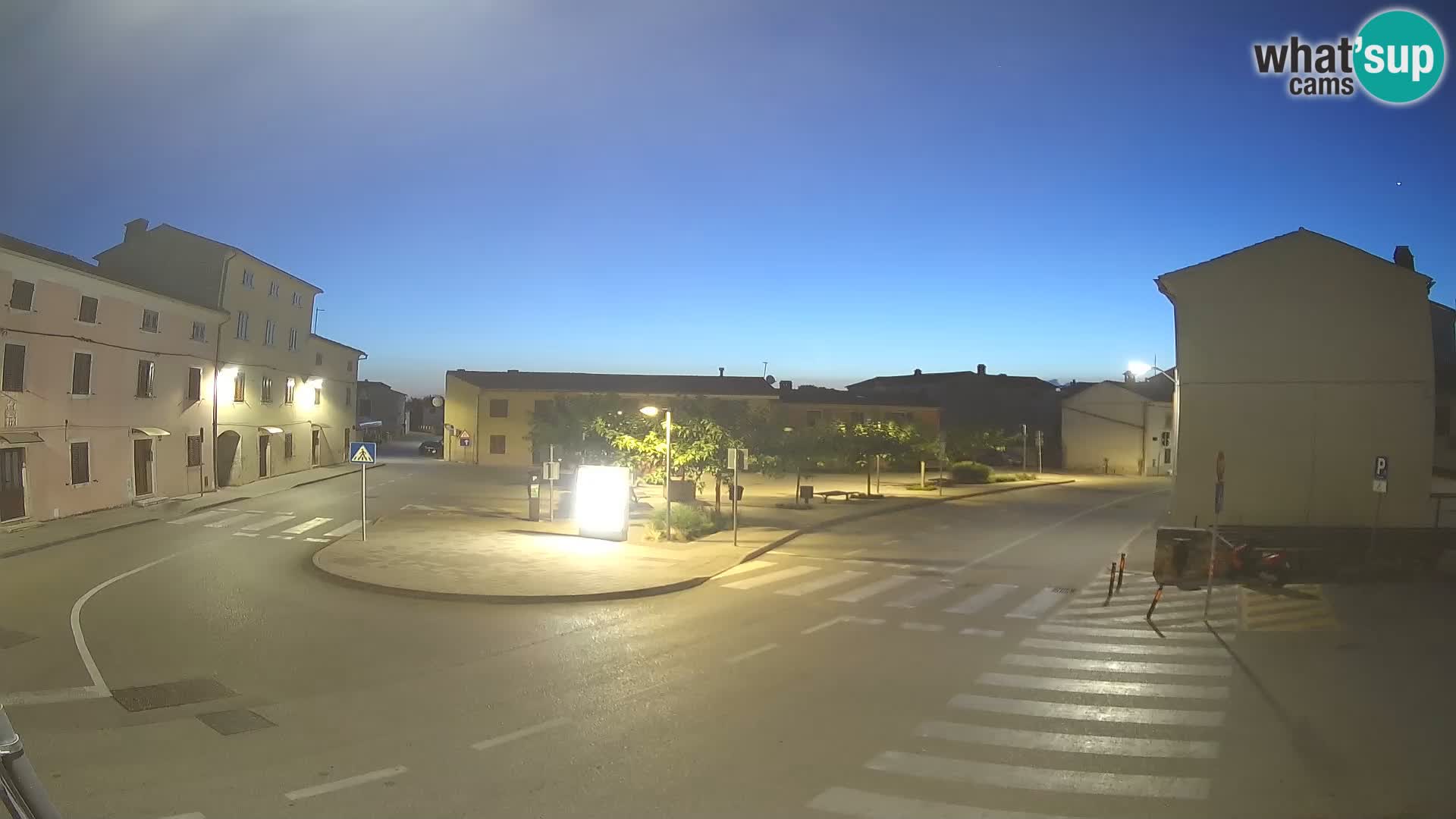 Bale Trg La Musa webcam – Istria – Croatia