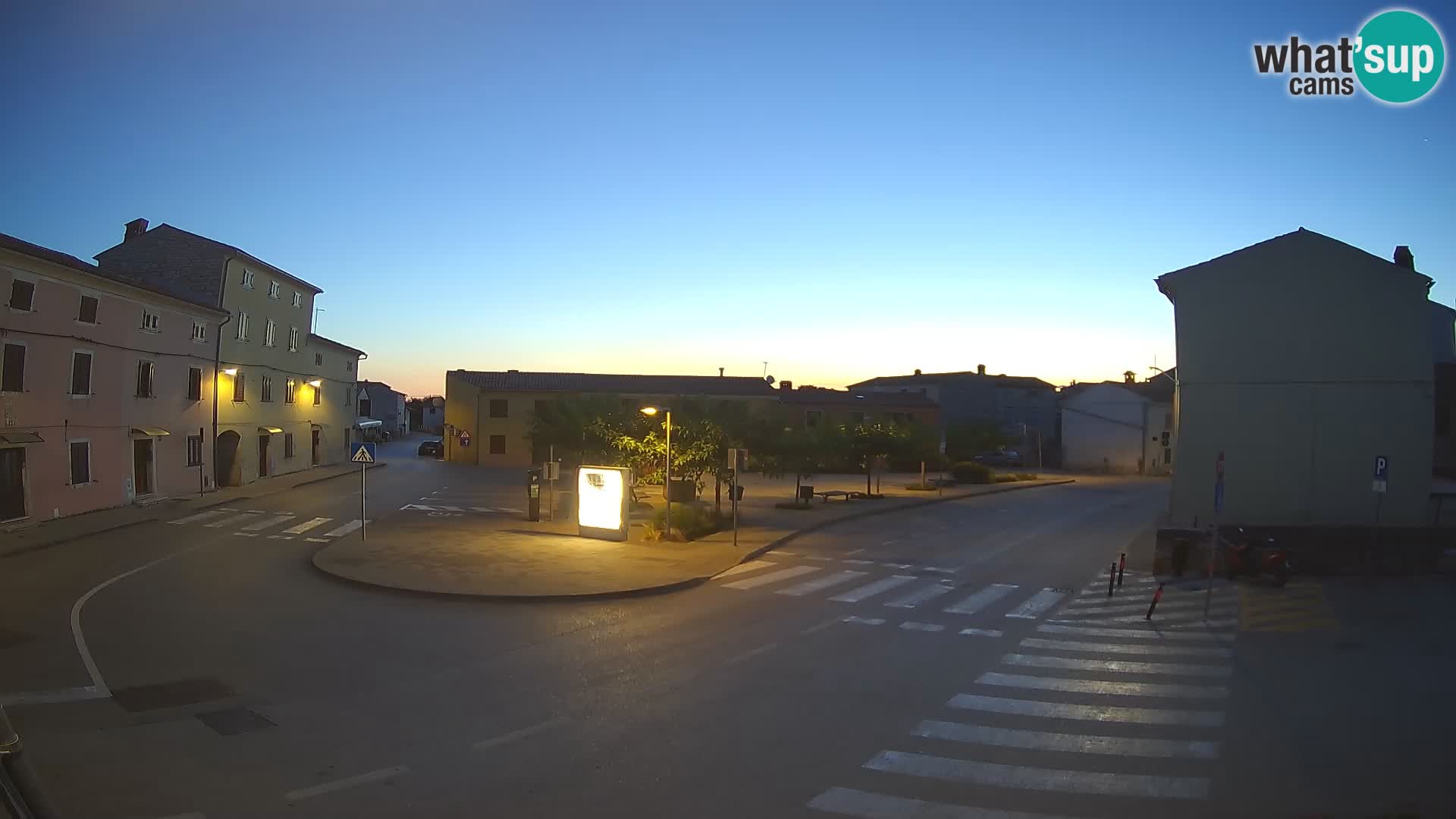 Bale Trg La Musa webcam – Istria – Croatia