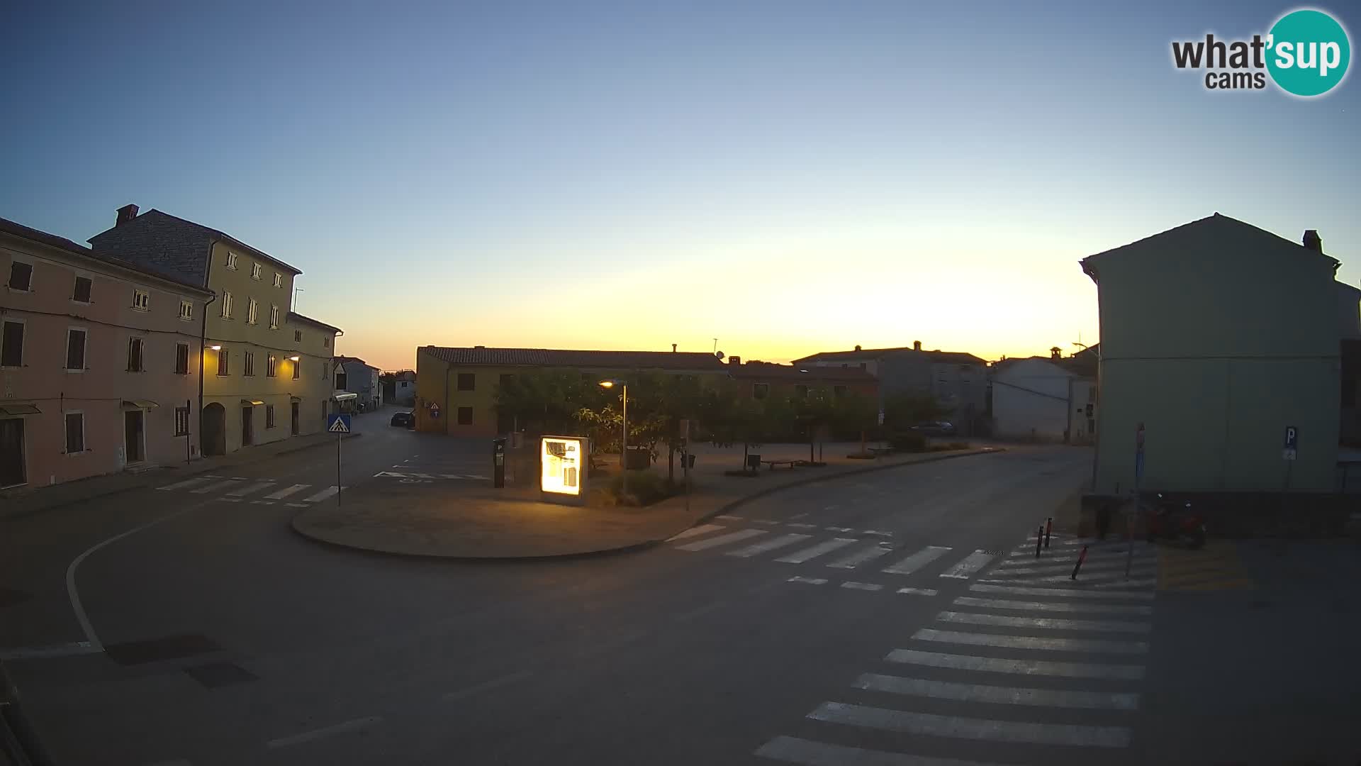 Bale, webcam de la plaza La Musa – Istria – Croacia