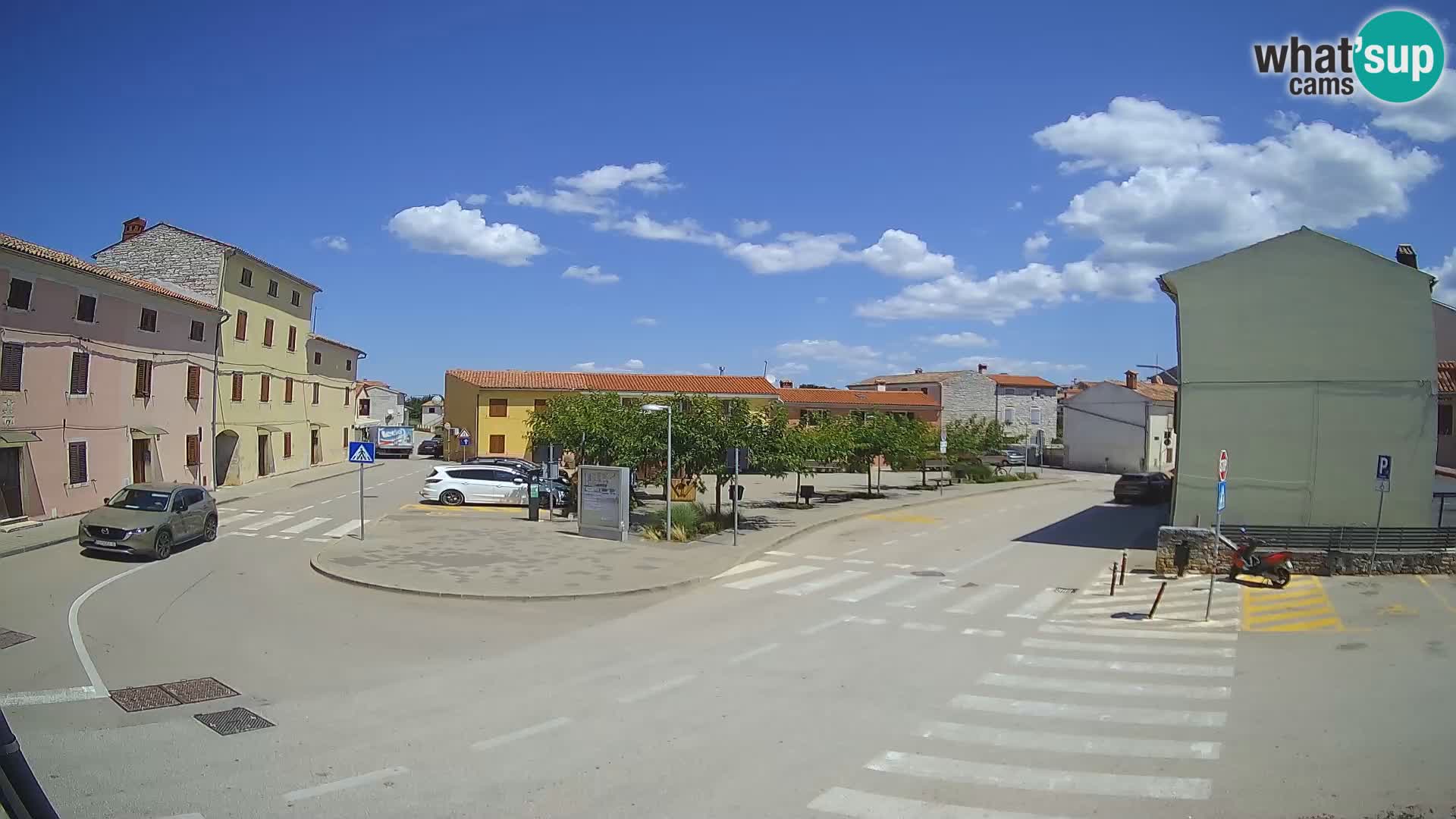Bale Trg La Musa webcam – Istria – Croatia