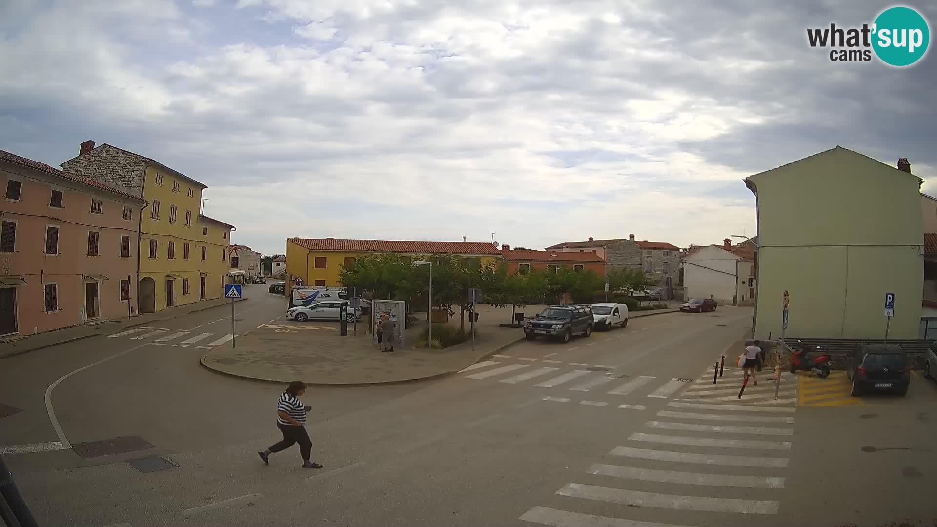 Bale Trg La Musa spletna kamera – Istra – Hrvaška