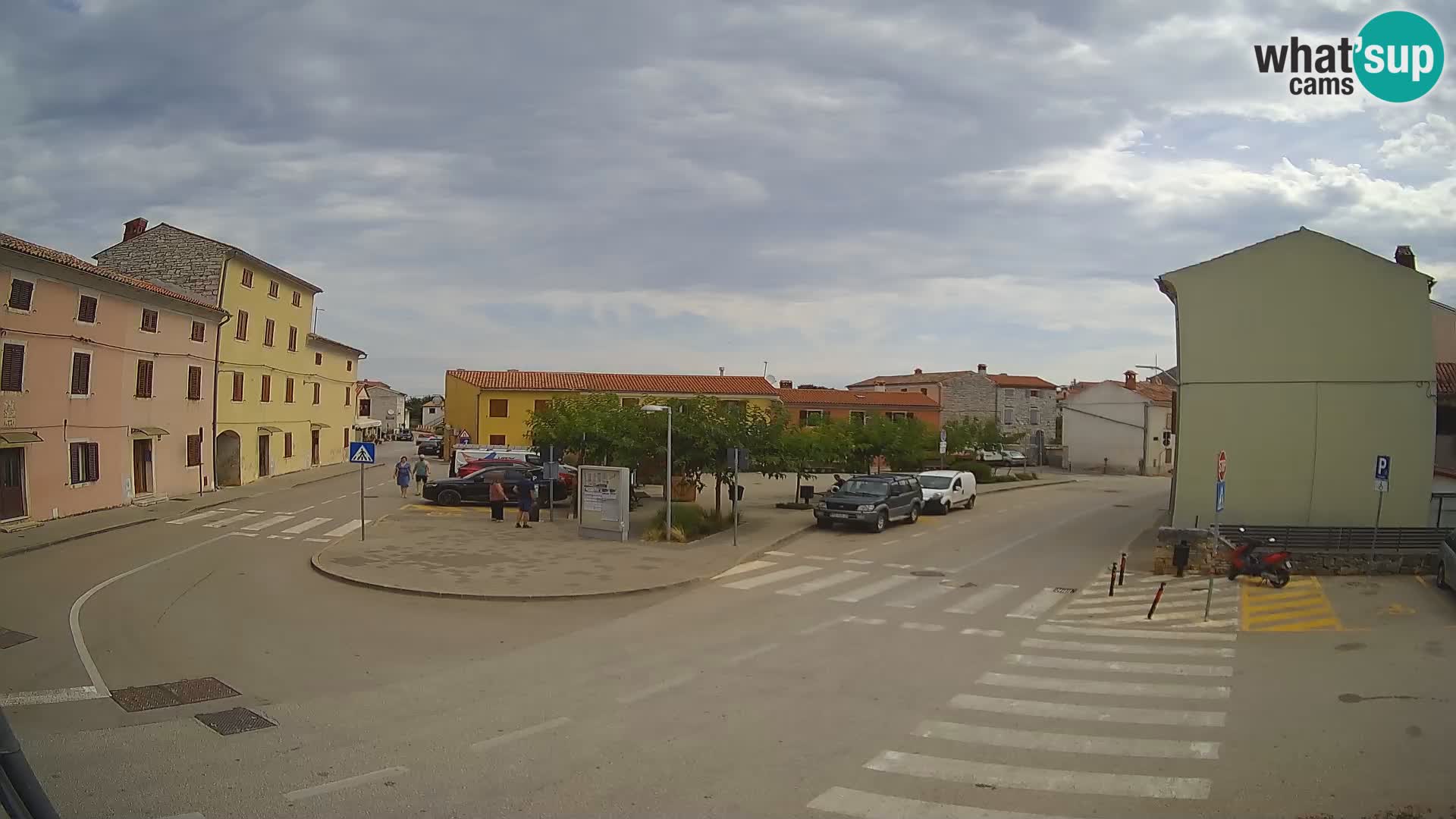 Bale Trg La Musa webcam – Istria – Croatia