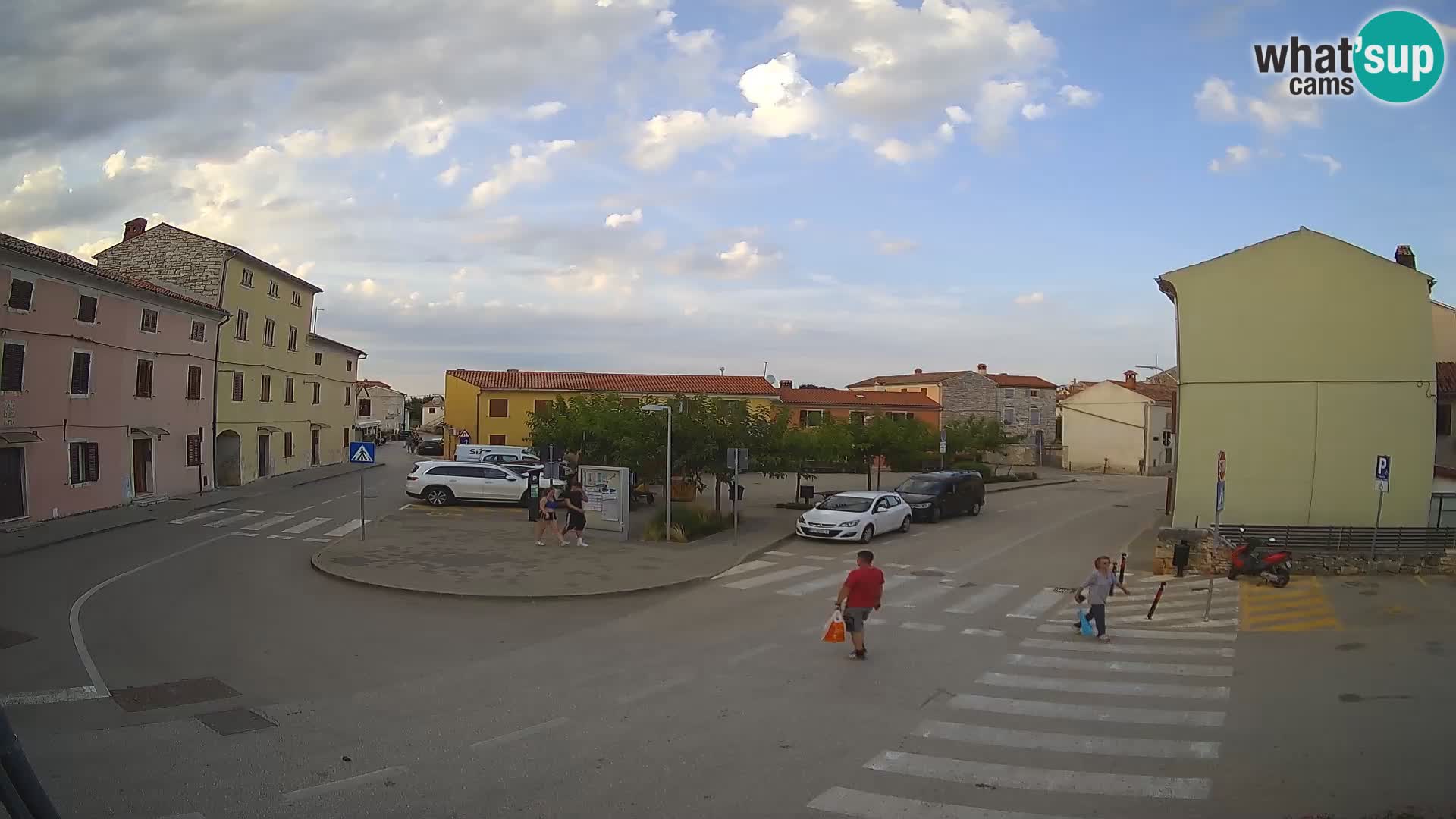 Bale Trg La Musa webcam – Istria – Croatia