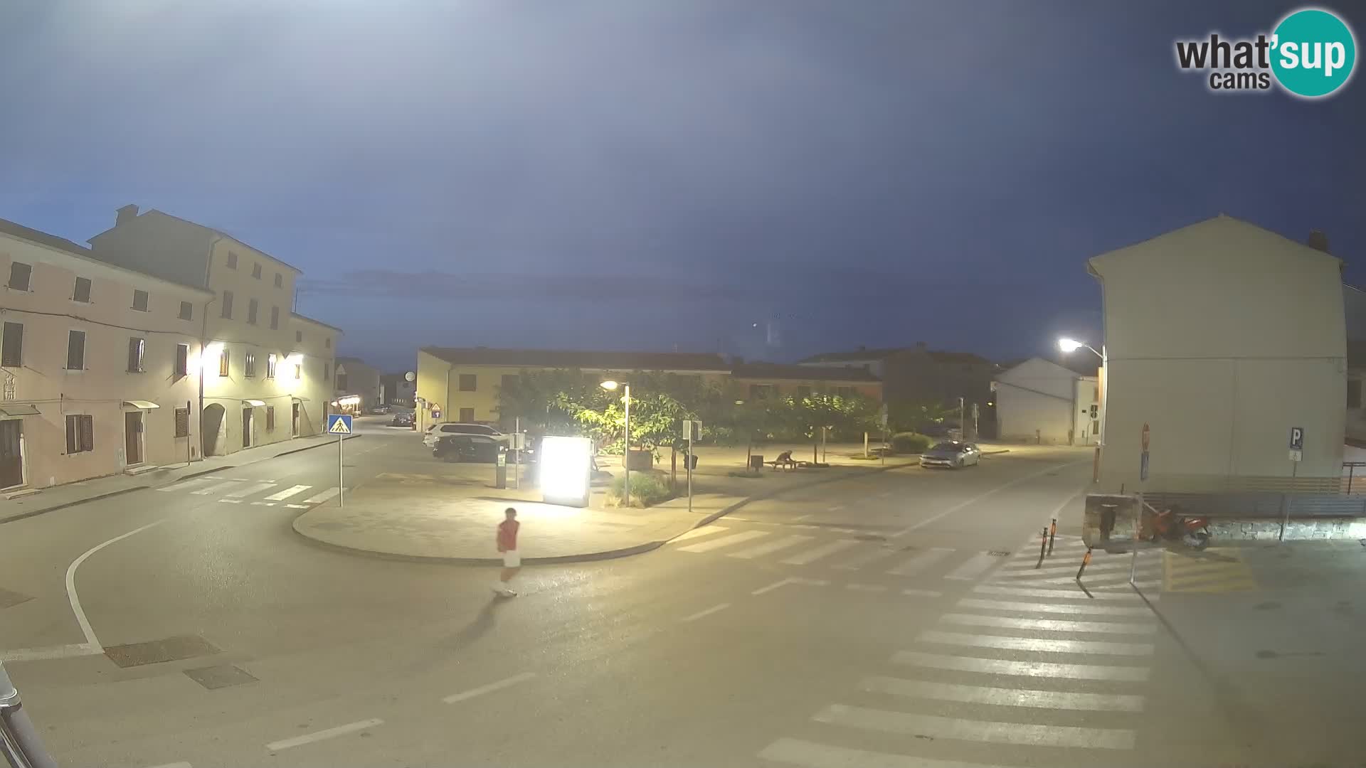 Bale Trg La Musa webcam – Istria – Croatia