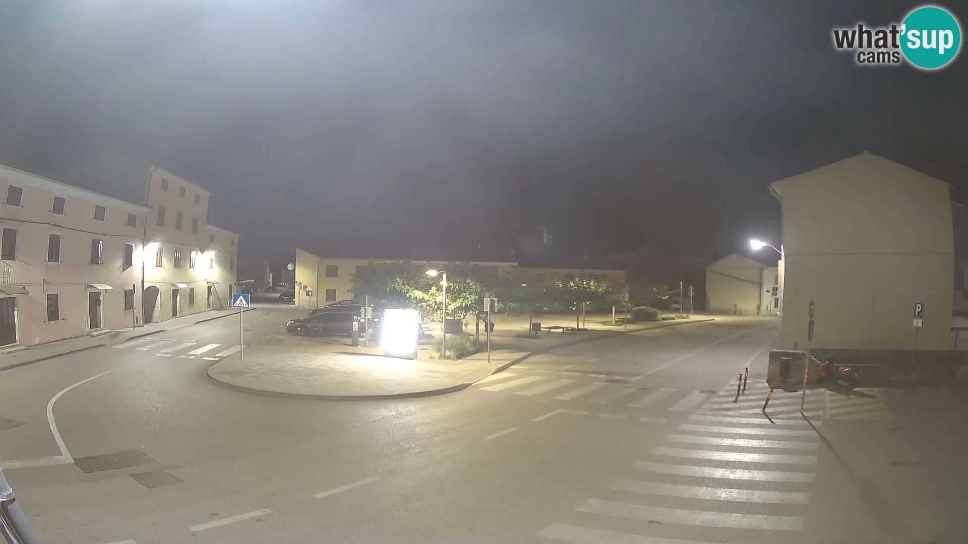 Bale, webcam de la plaza La Musa – Istria – Croacia