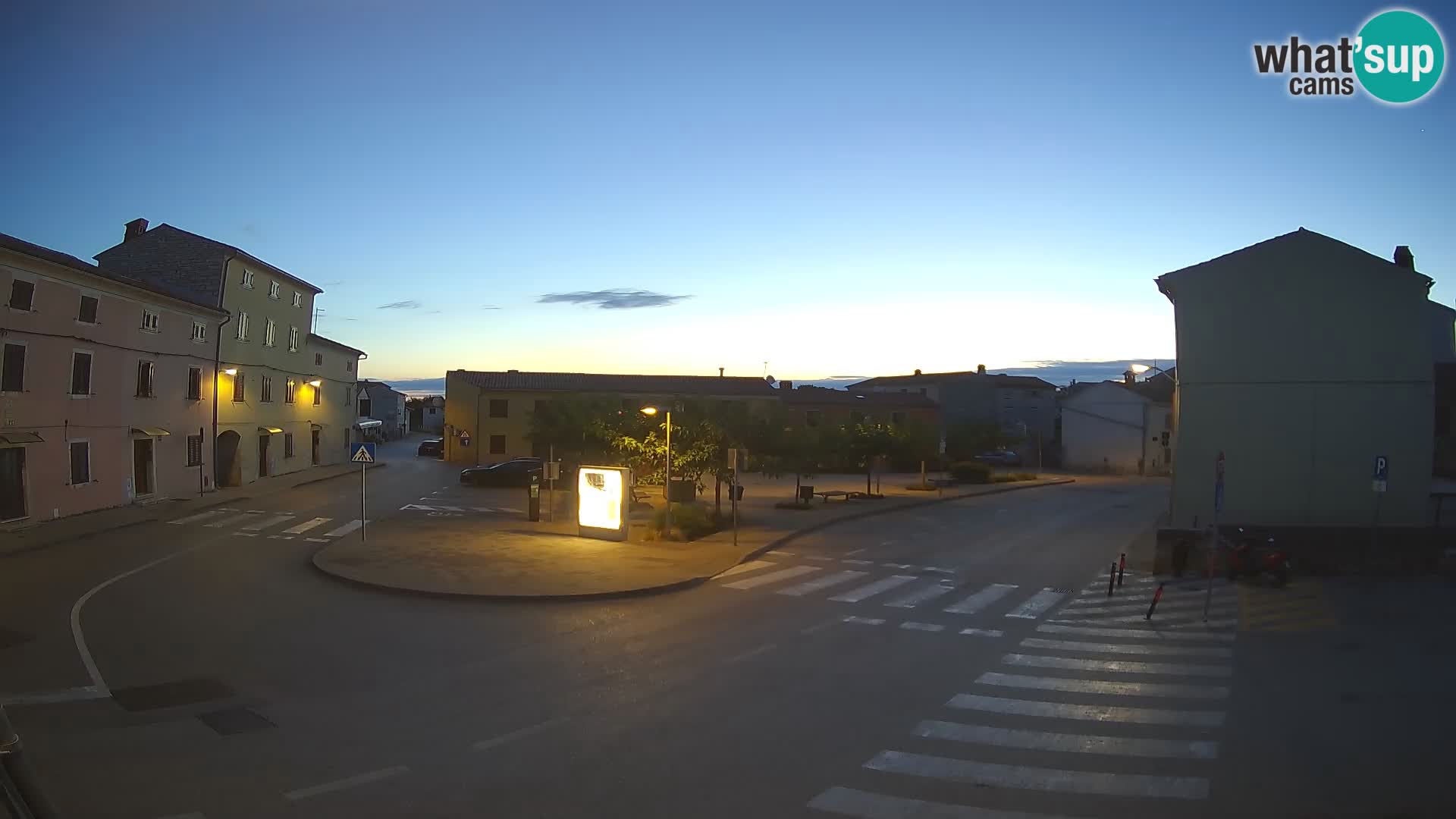 Bale Trg La Musa webcam – Istria – Croatia