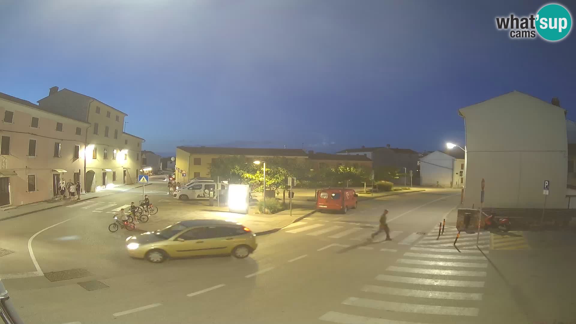 Bale, webcam de la plaza La Musa – Istria – Croacia