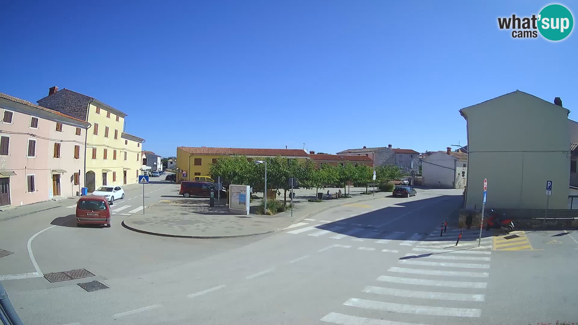 Webcam Valle, piazza La Musa – Istria – Croazia