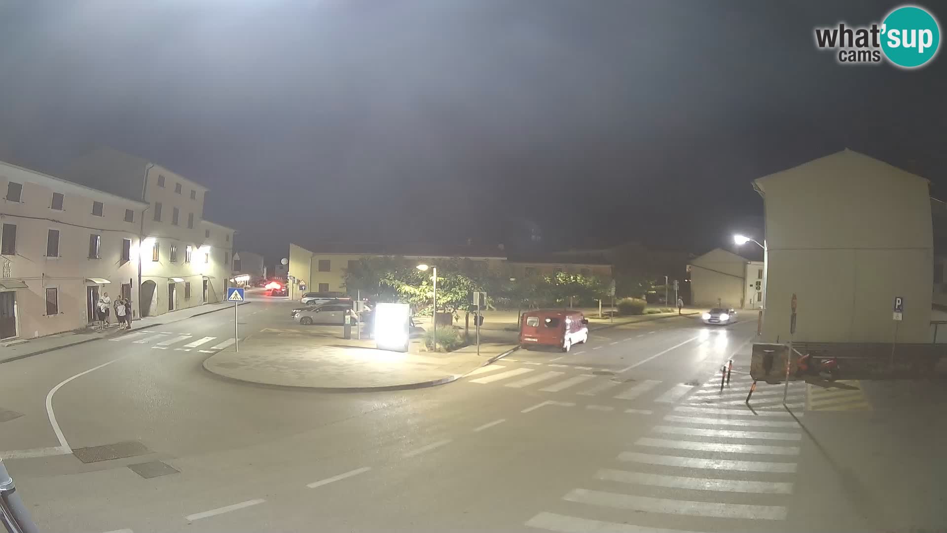 Bale, webcam de la plaza La Musa – Istria – Croacia