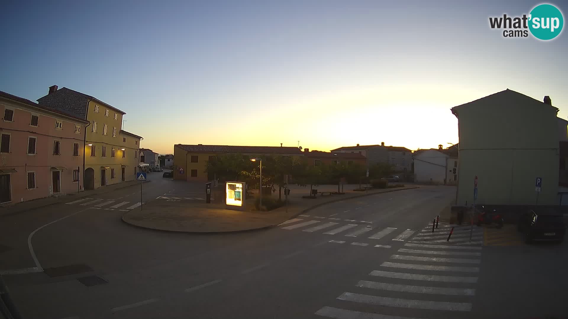 Bale, webcam de la plaza La Musa – Istria – Croacia