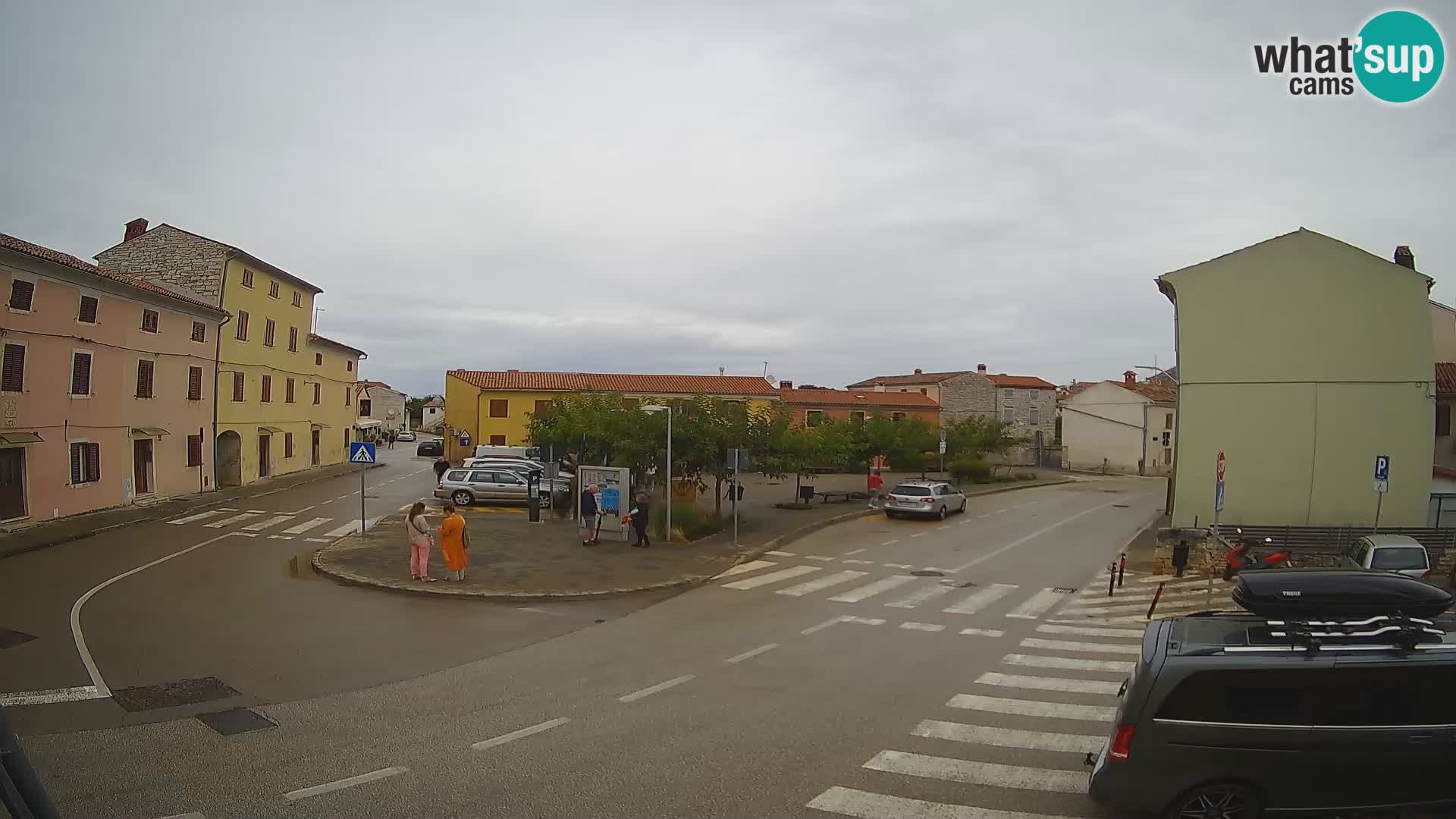 Bale Trg La Musa webcam – Istria – Croatia