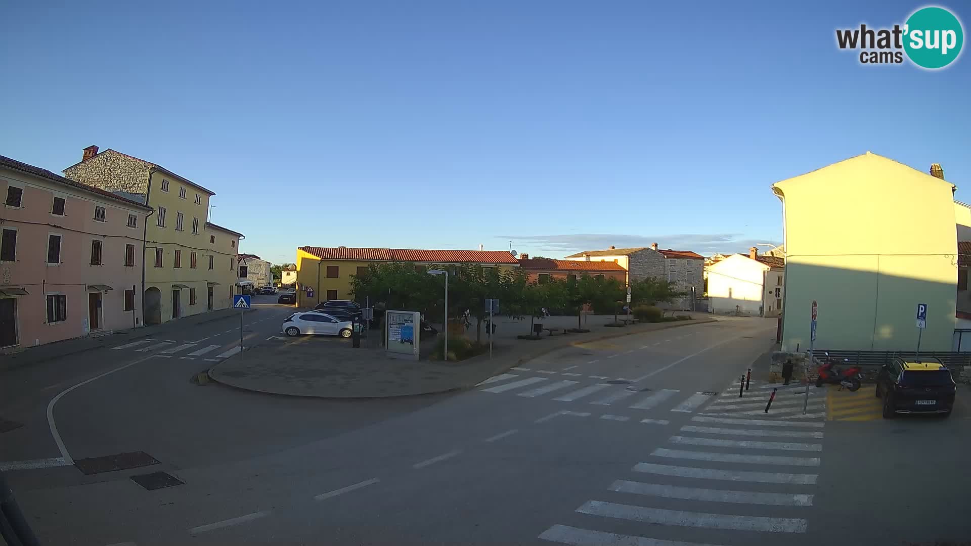 Bale Trg La Musa webcam – Istria – Croatia
