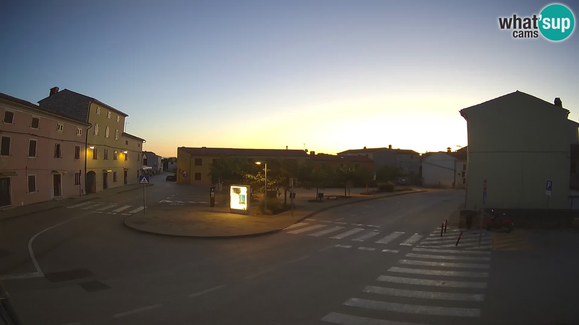 Bale Trg La Musa webcam – Istria – Croatia