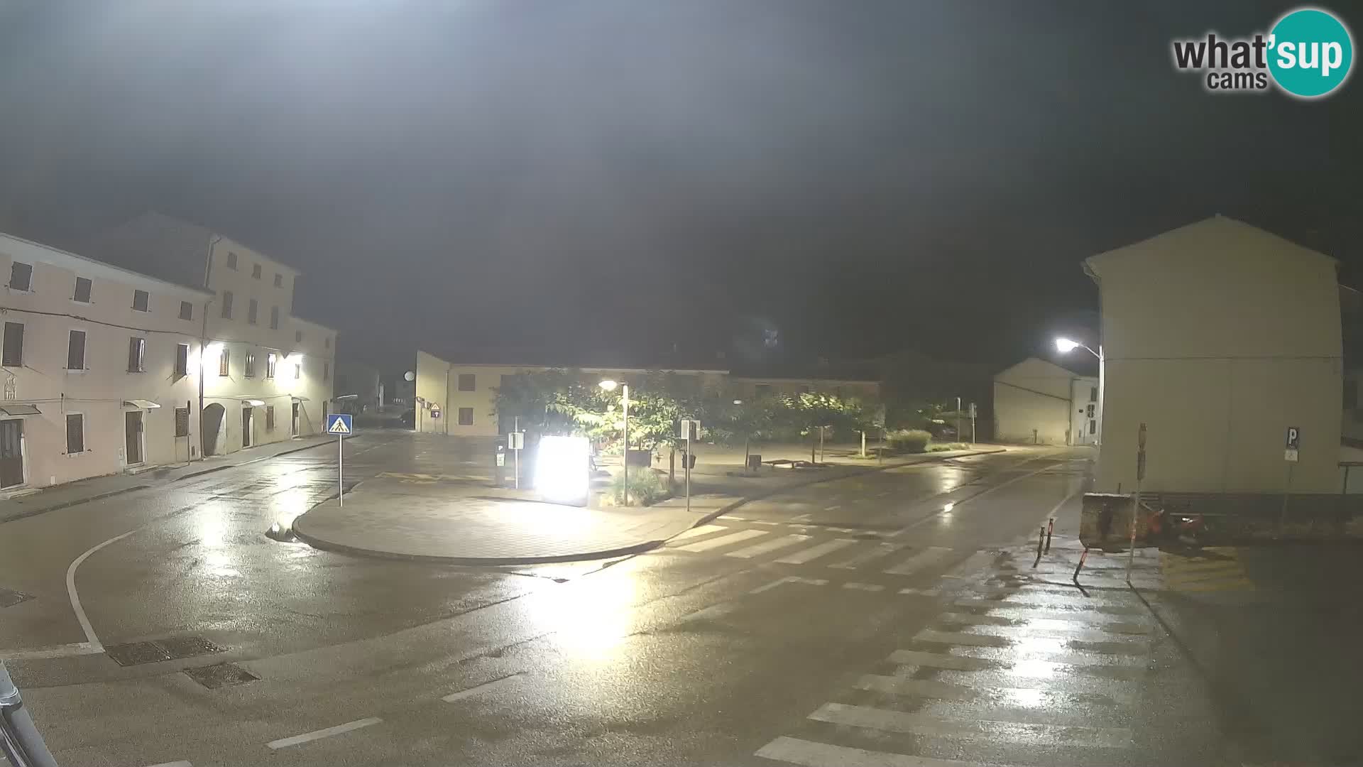 Bale, webcam de la plaza La Musa – Istria – Croacia
