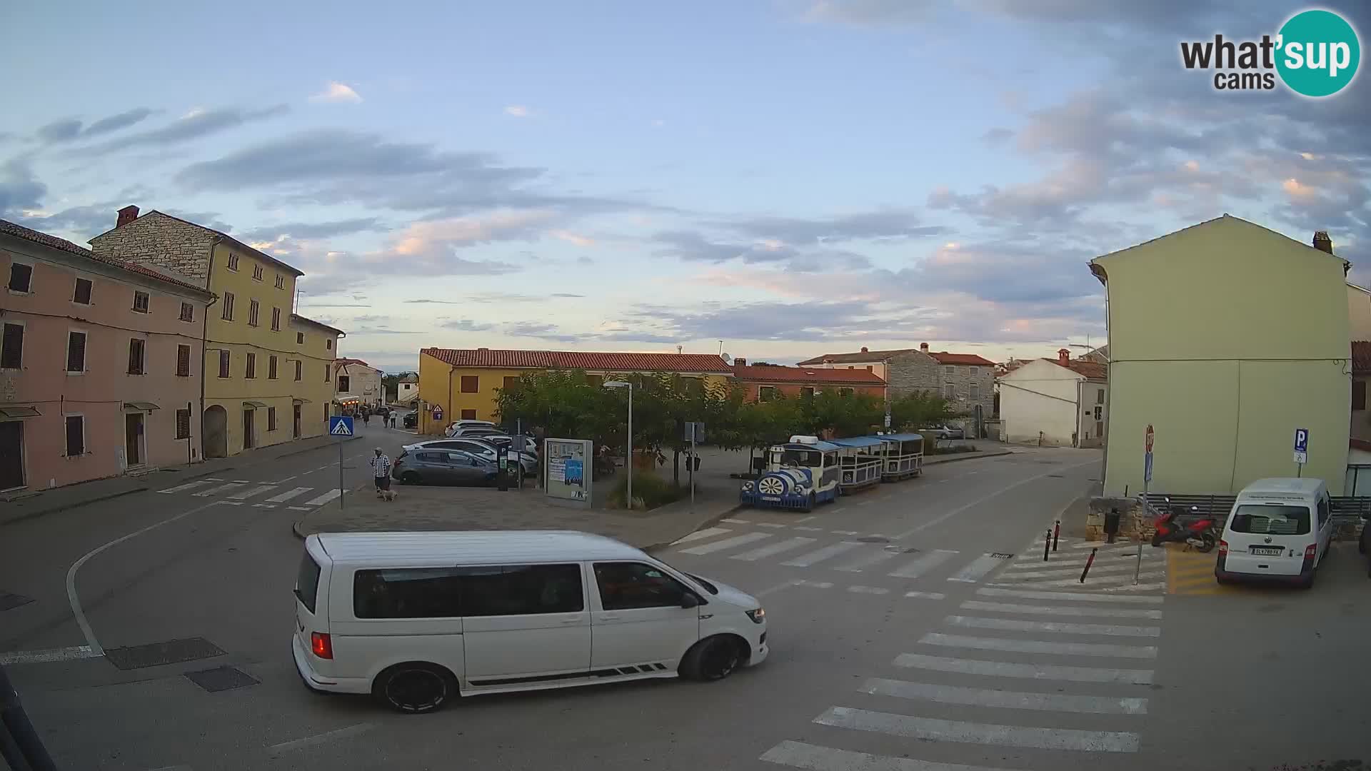 Bale, webcam de la place La Musa – Istrie – Croatie