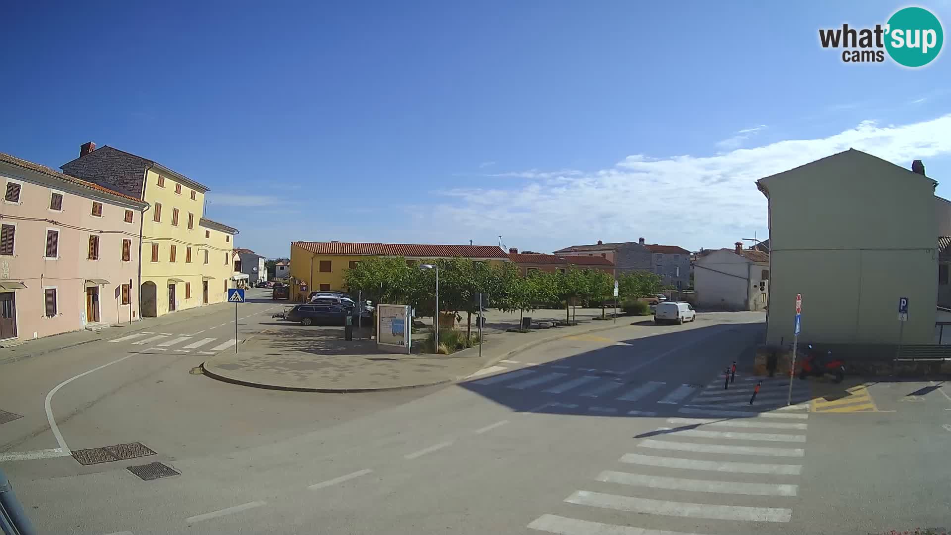 Webcam Valle, piazza La Musa – Istria – Croazia