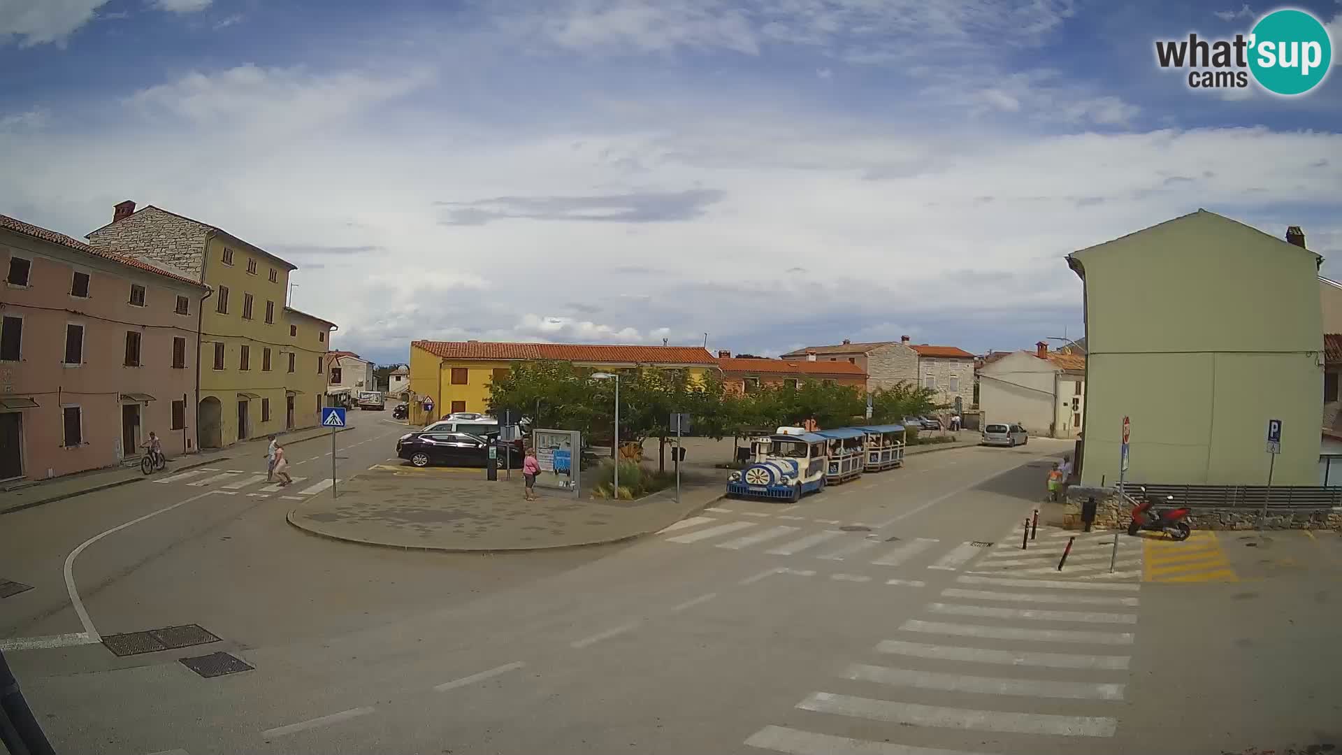 Bale, webcam de la plaza La Musa – Istria – Croacia