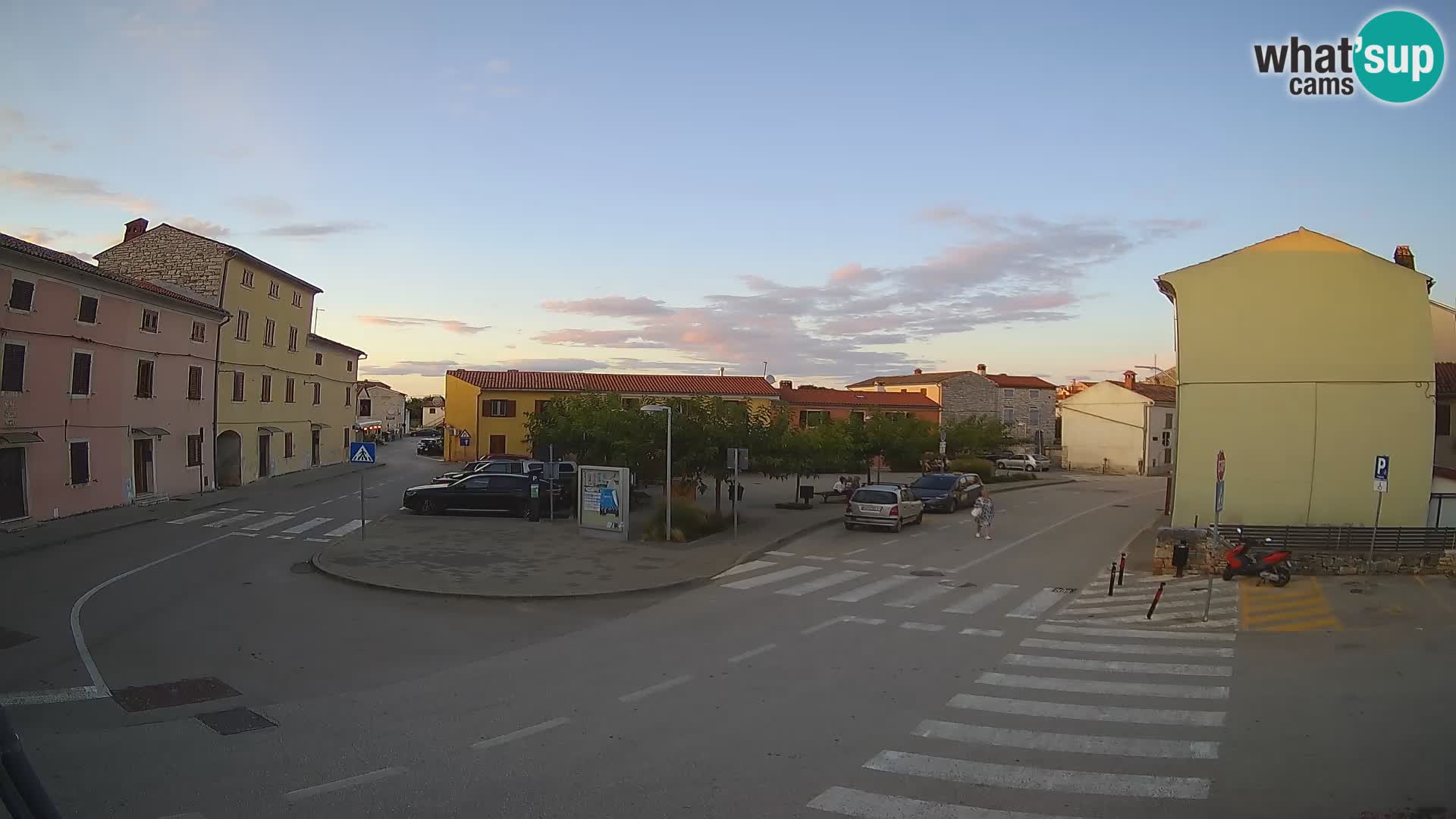 Bale Trg La Musa webcam – Istria – Croatia